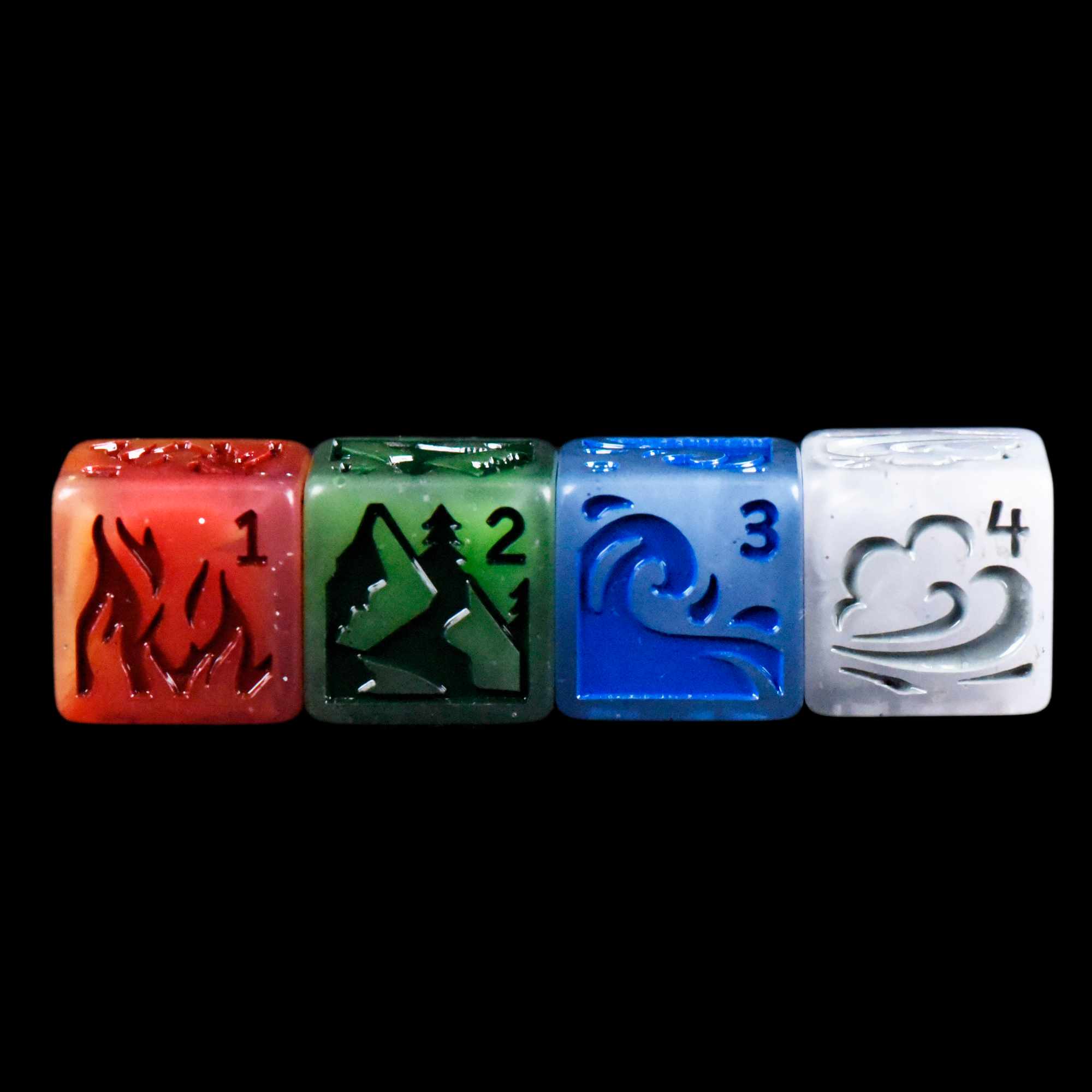Forces of Nature 4D6 Set