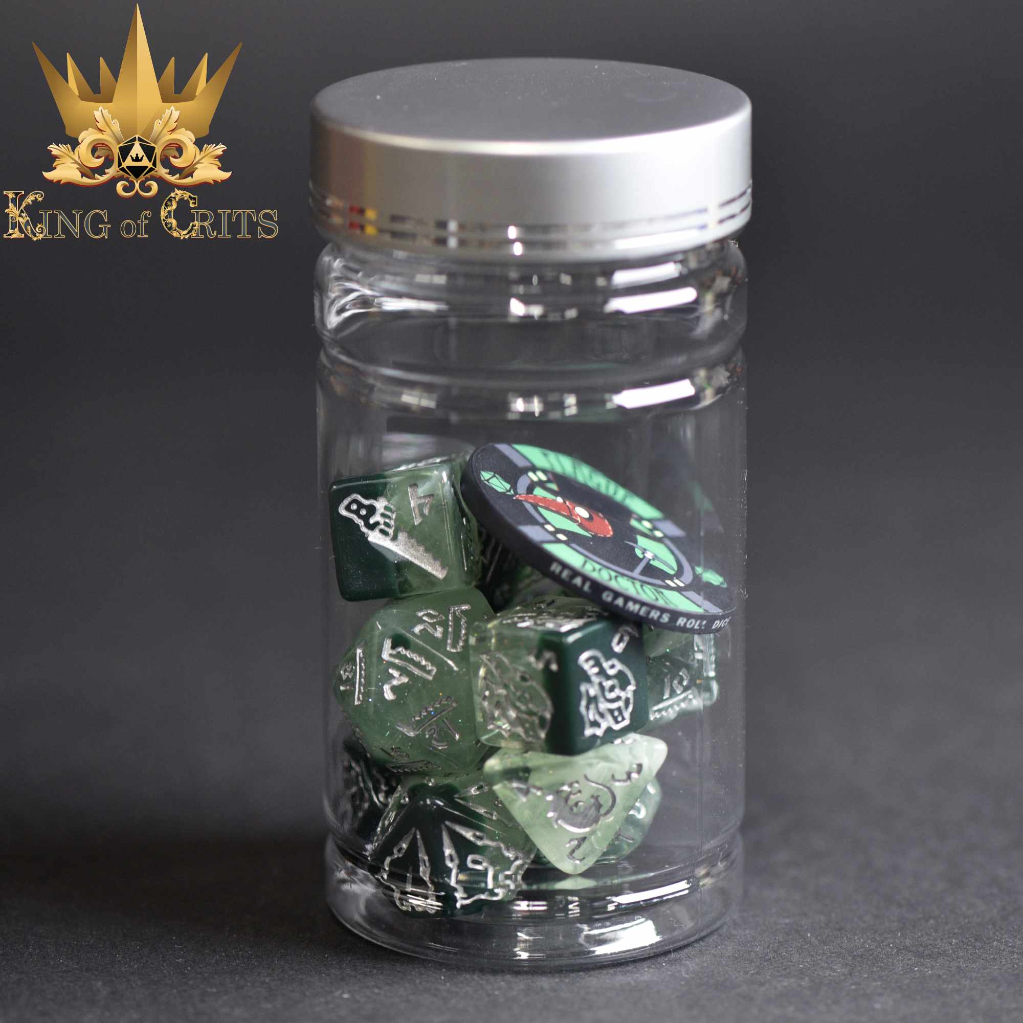 King of Crits - 11 Dice Set