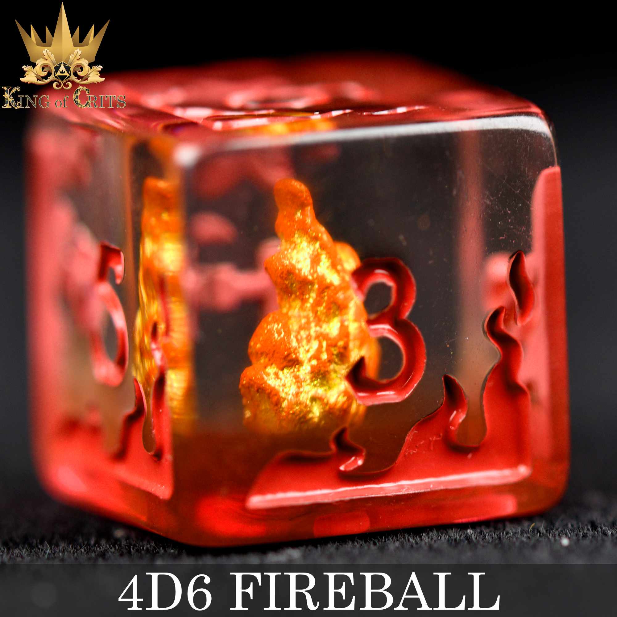 Fireball 4D6 Set