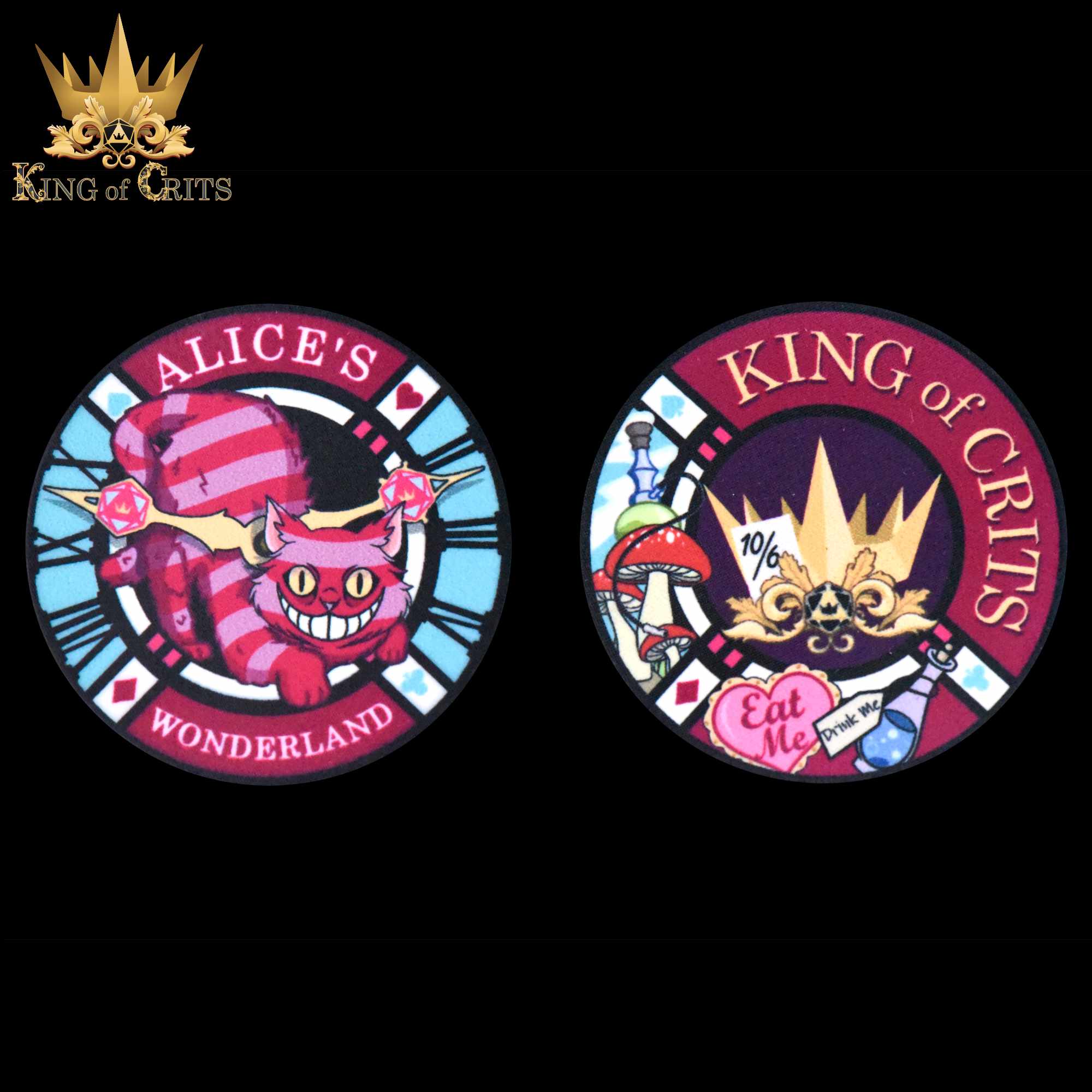 Alice's Wonderland - 11 Dice Set (Sharp Edge)