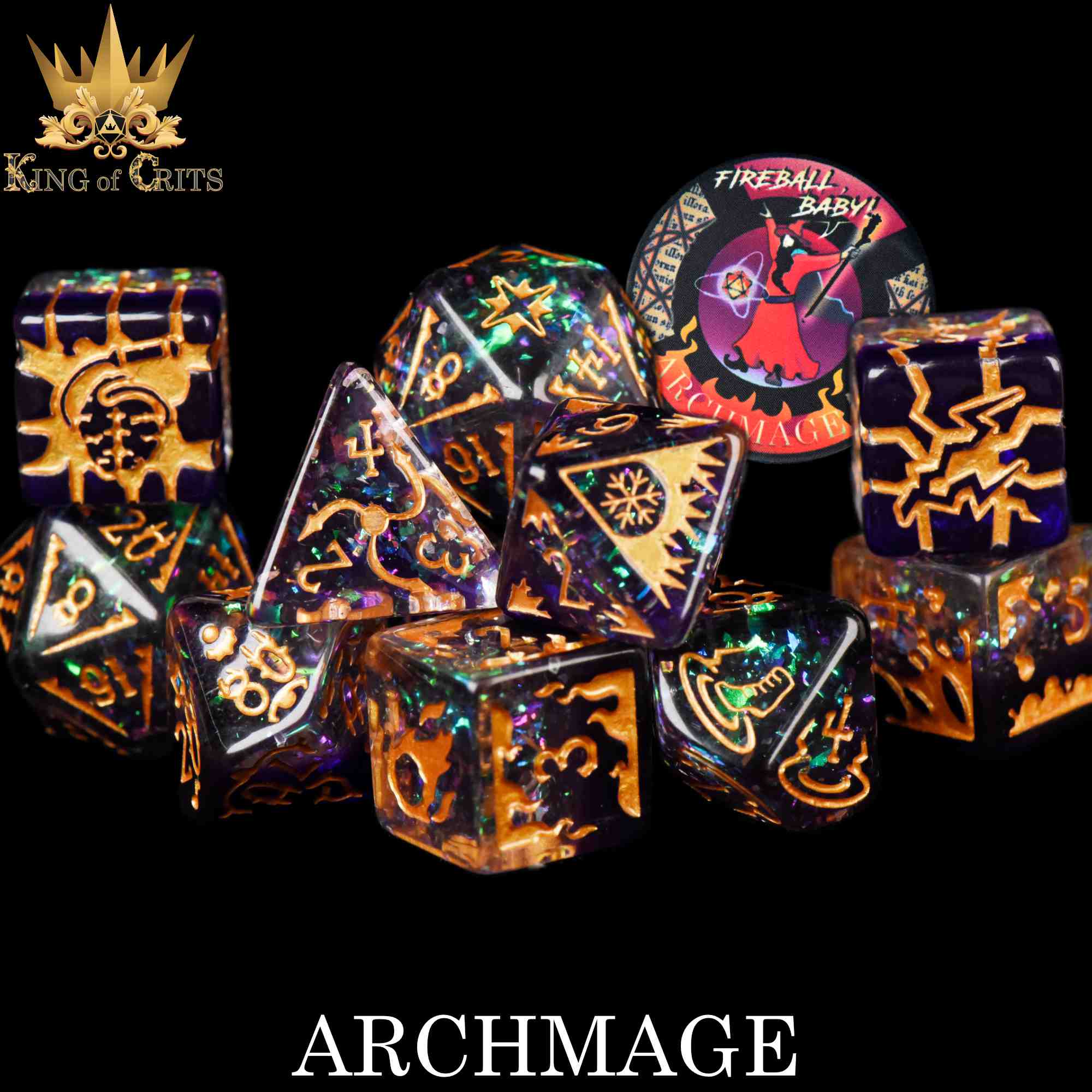 Archmage - 11 Dice Set