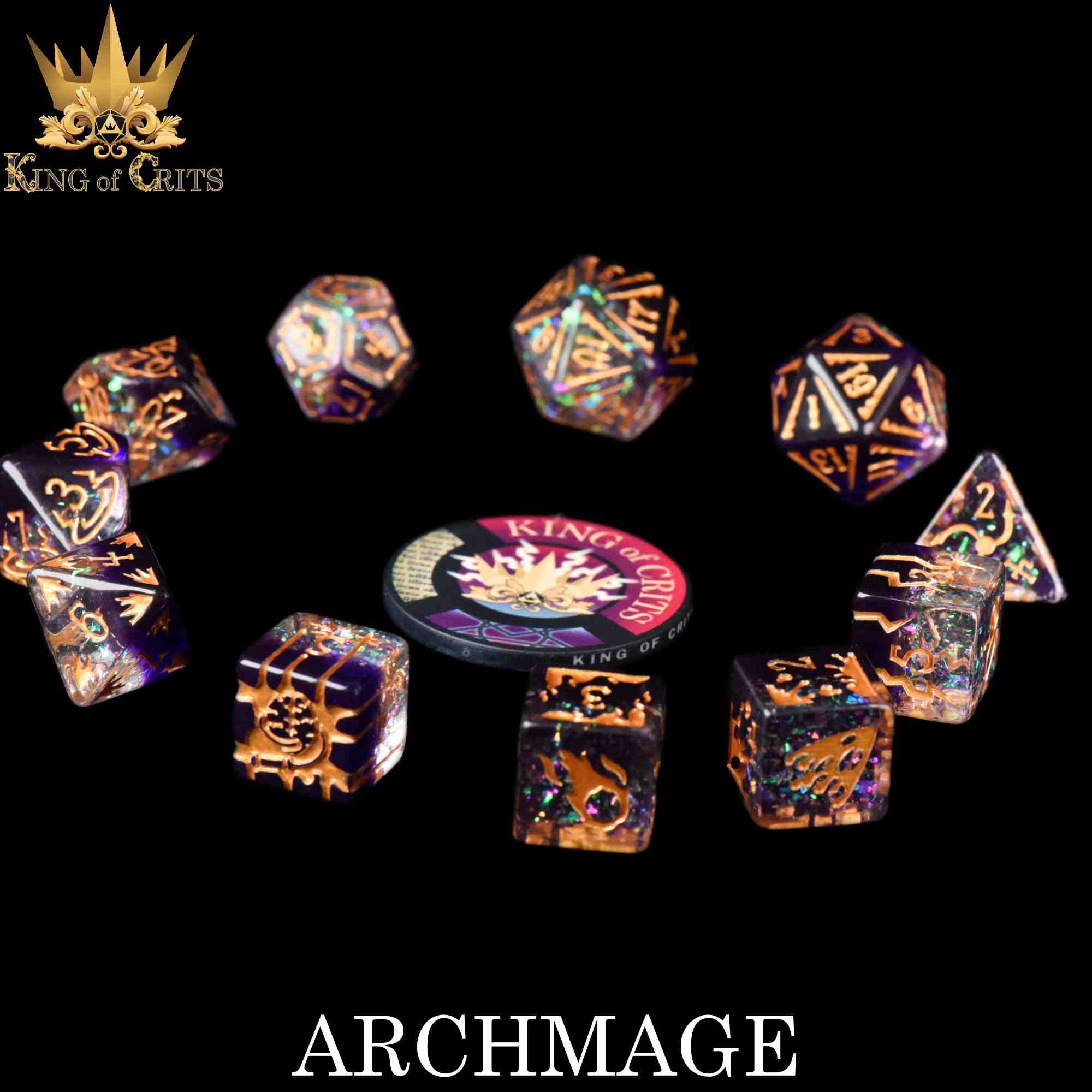 Archmage - 11 Dice Set