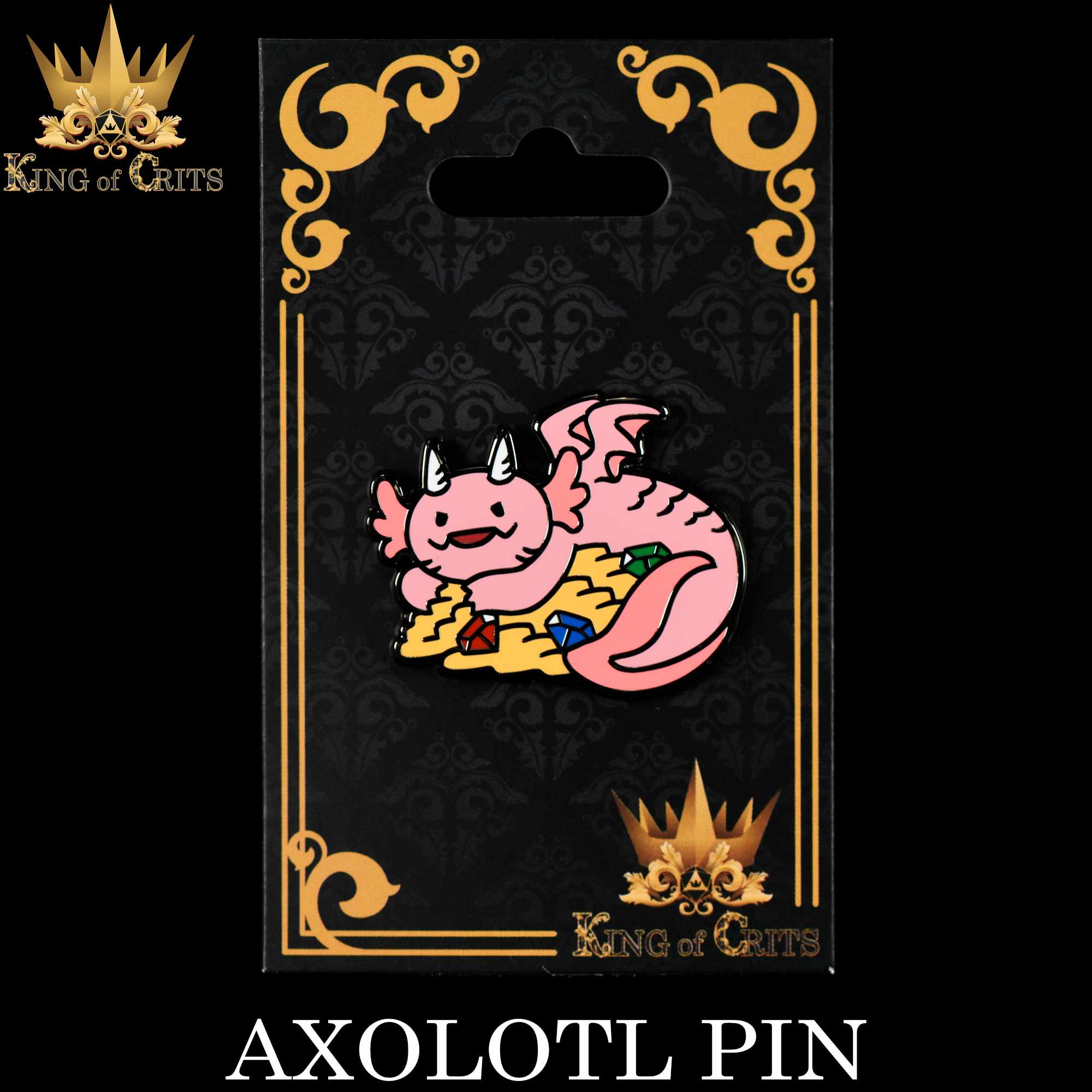 Axolotl (Enamel Pin)