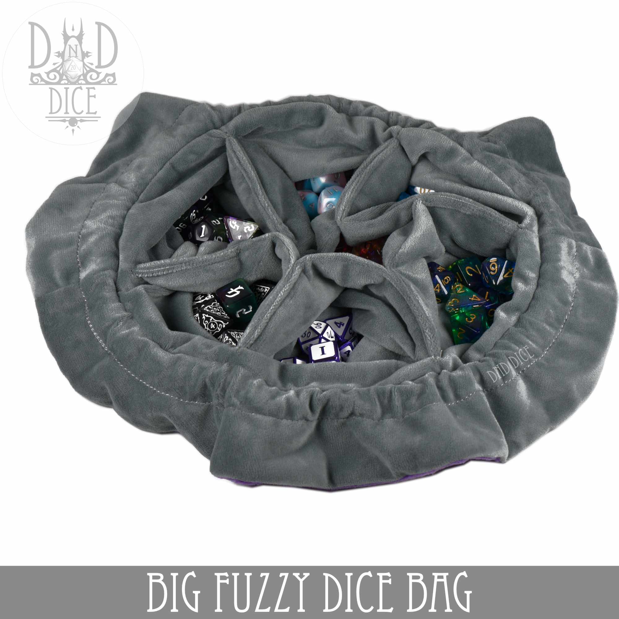 Big Fuzzy Dice Bag - 7 Colors