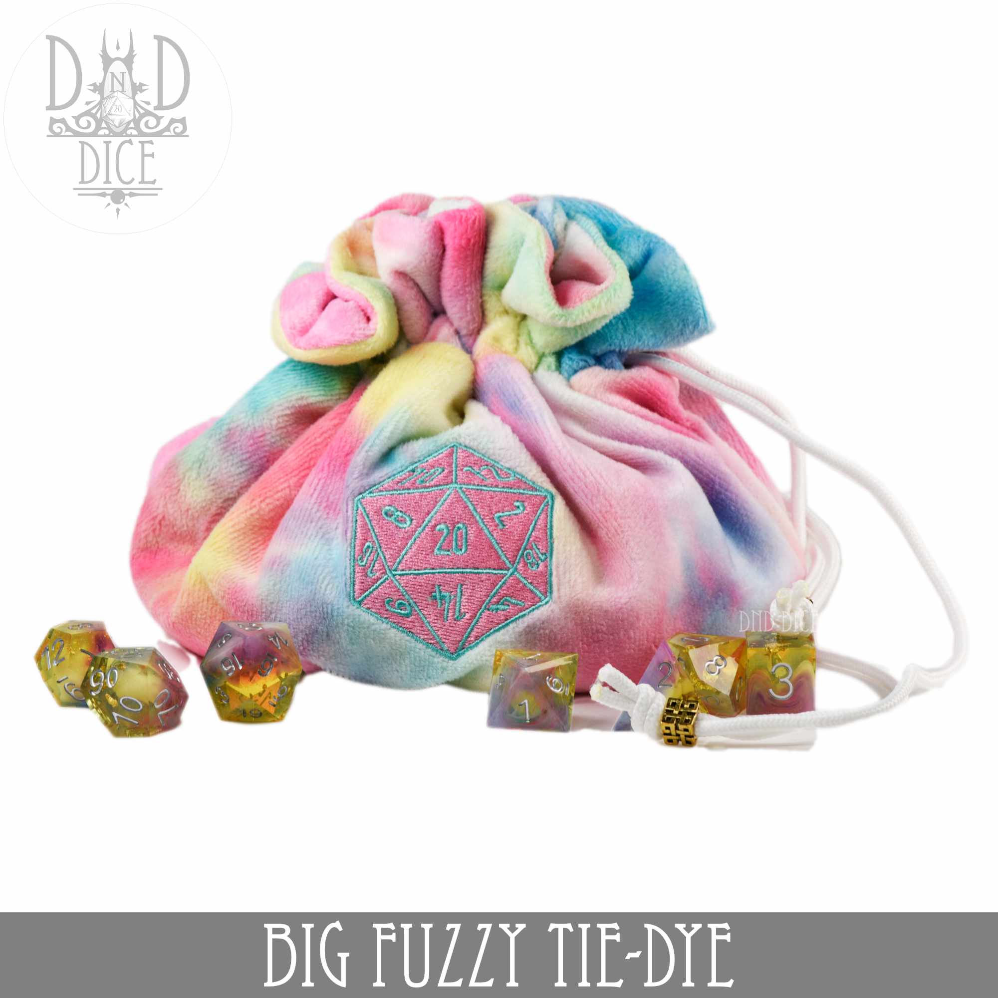 Big Fuzzy Dice Bag - 7 Colors