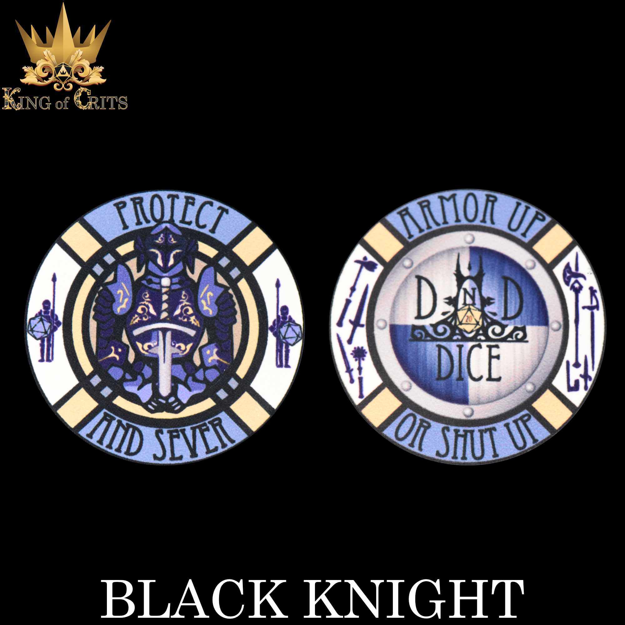 Black Knight - 11 Dice Set