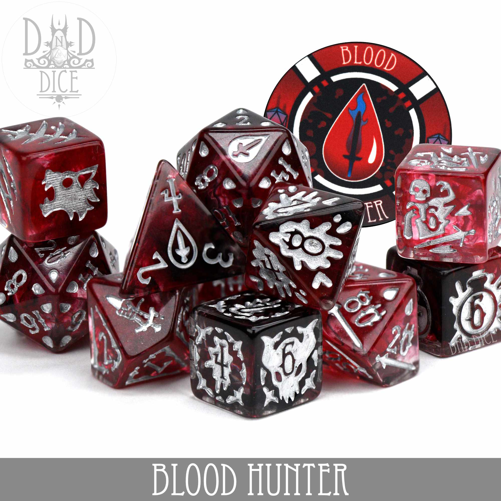 Blood Hunter - 11 Dice Set