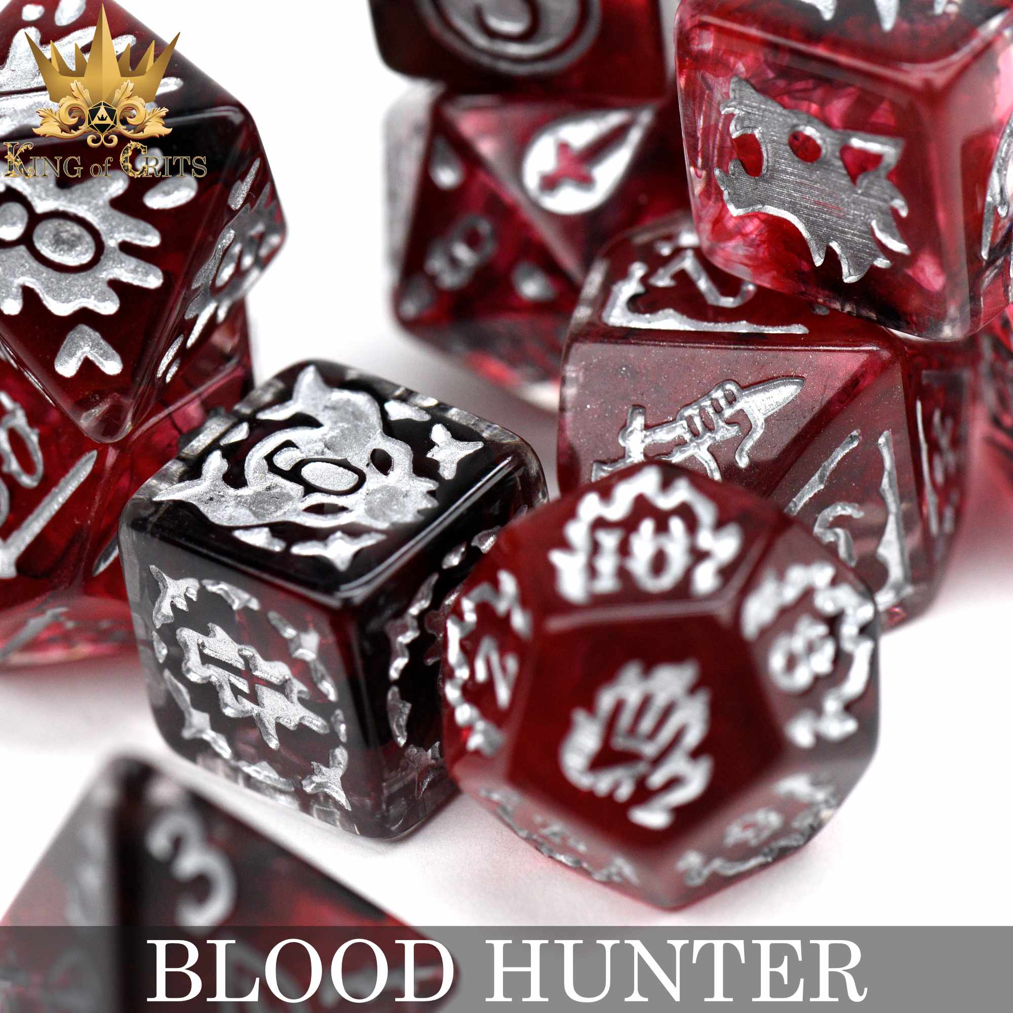 Blood Hunter - 11 Dice Set