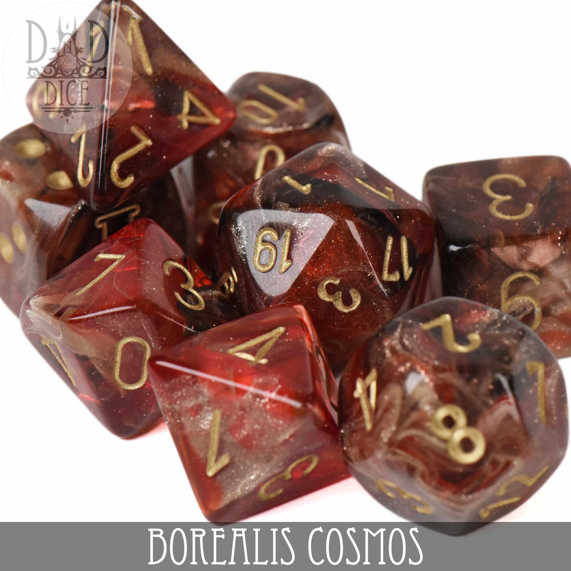 Borealis Cosmos - 8 Dice Set