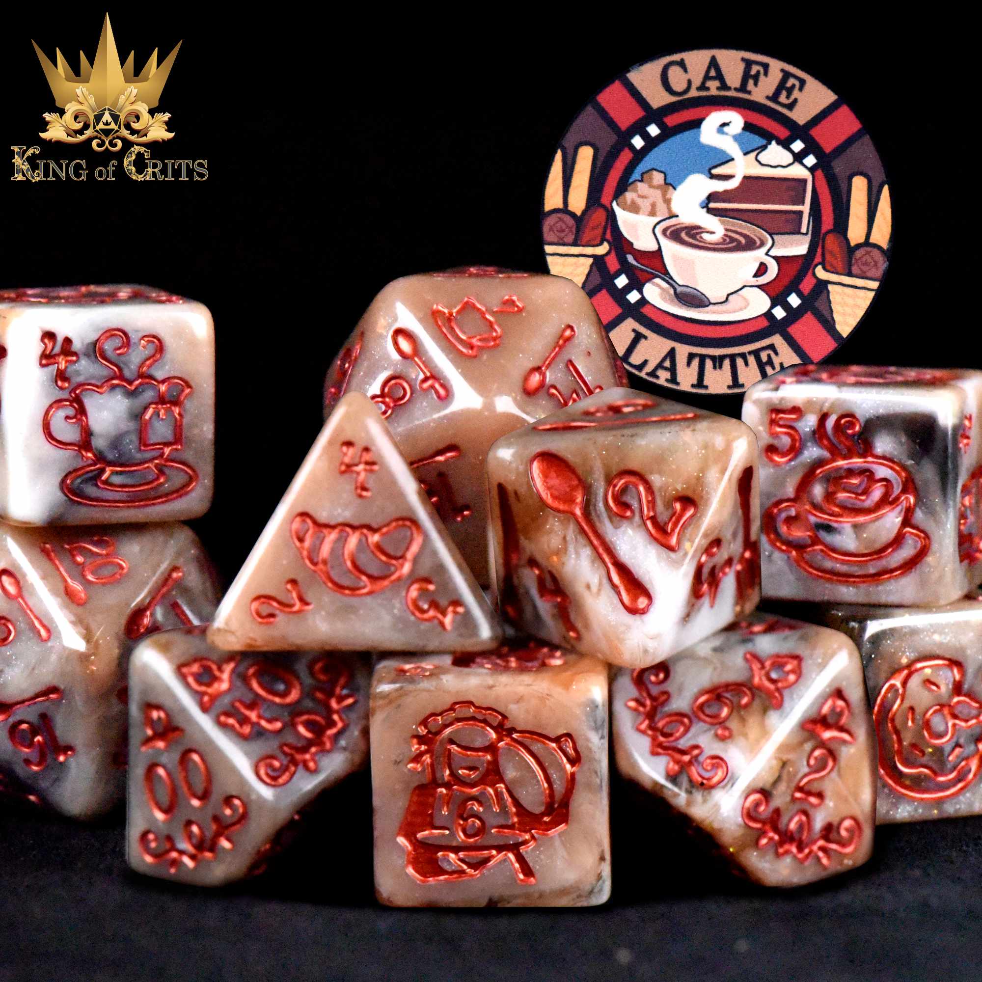 Cafe Latte - 11 Dice Set