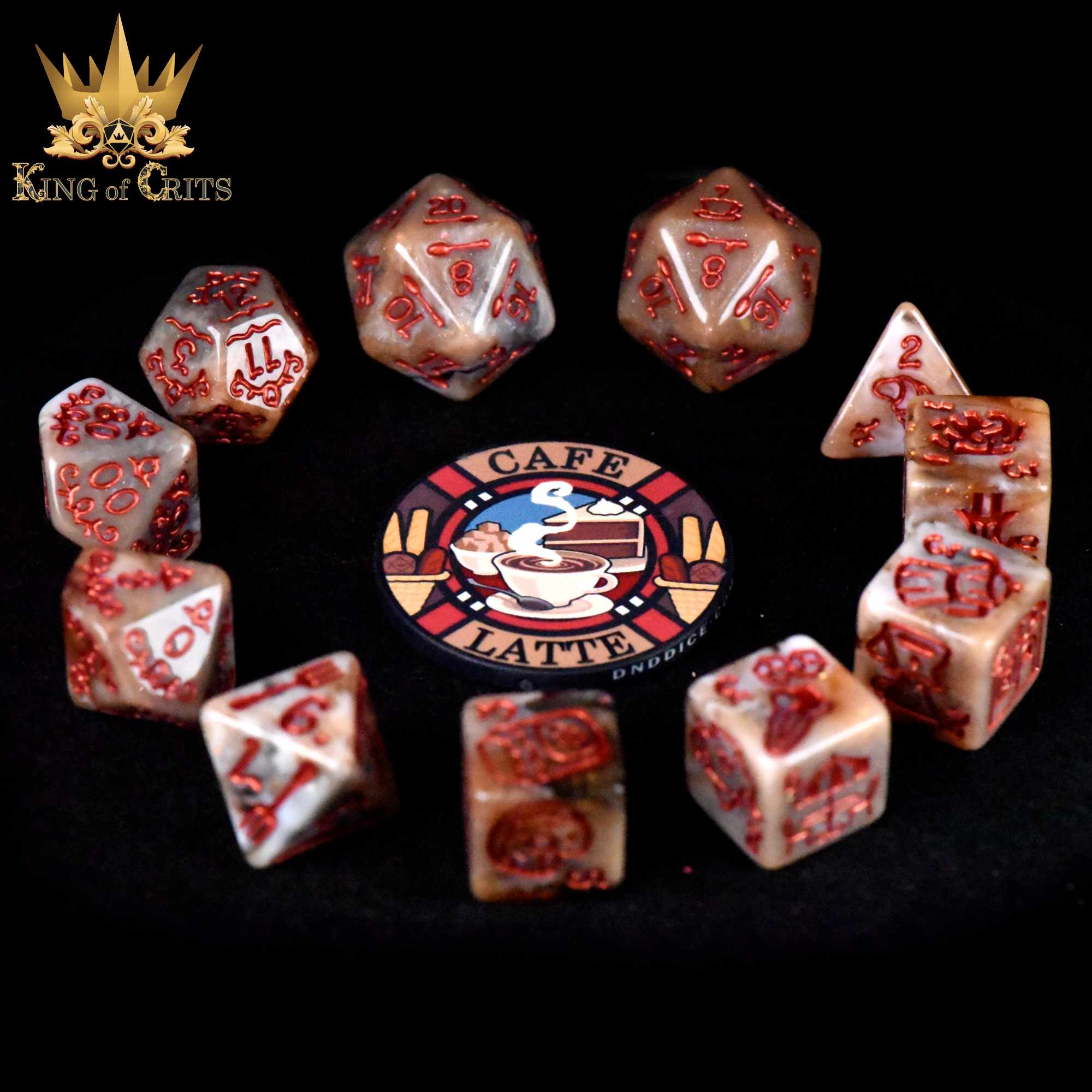 Cafe Latte - 11 Dice Set