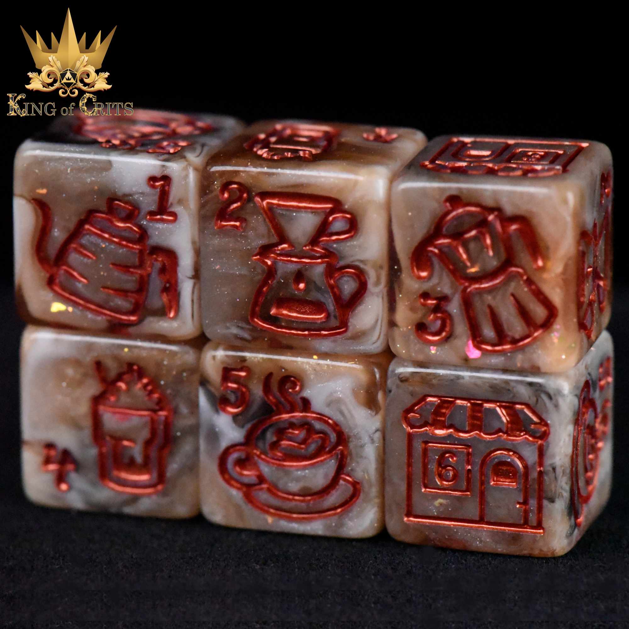 Cafe Latte - 11 Dice Set