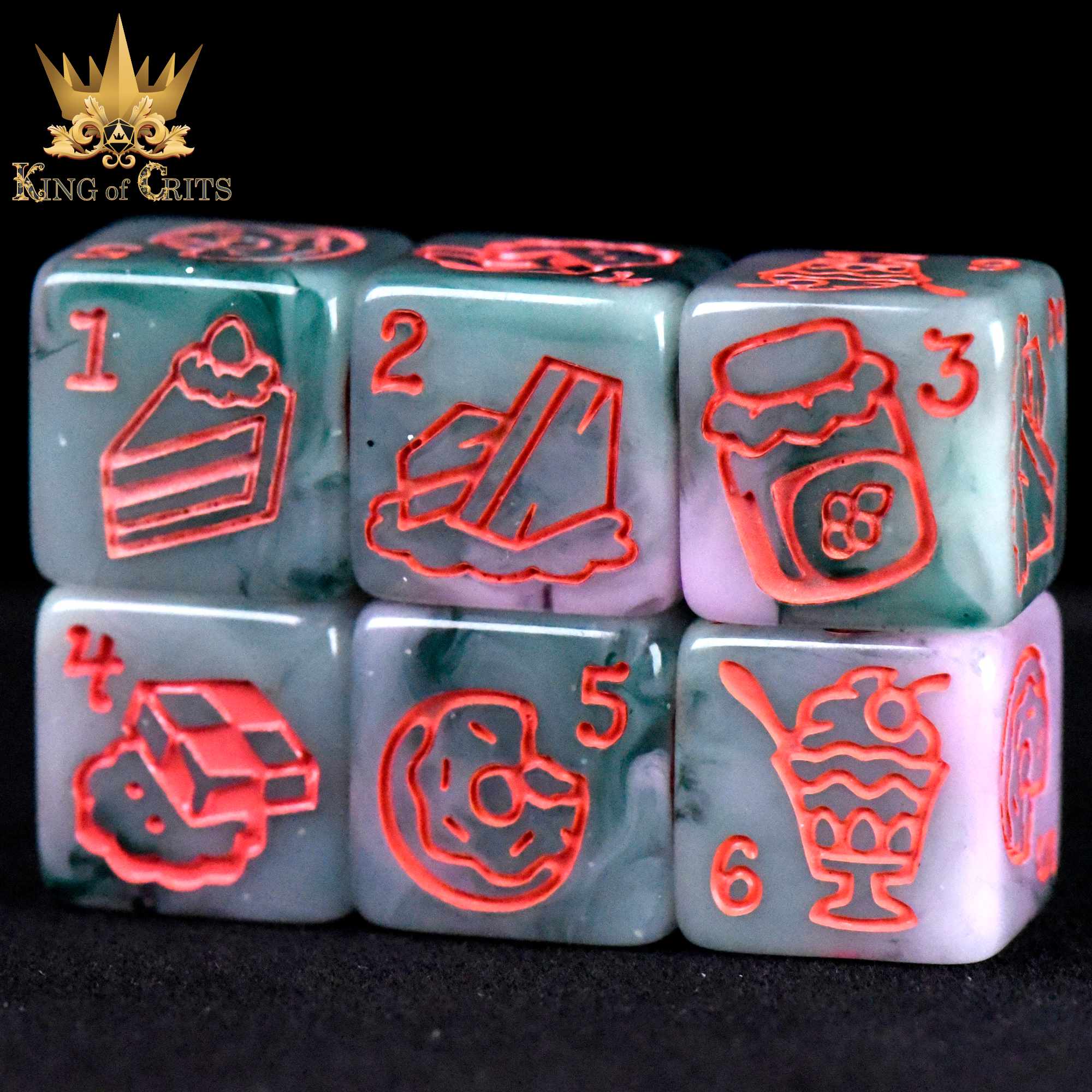 Cafe Matcha - 11 Dice Set