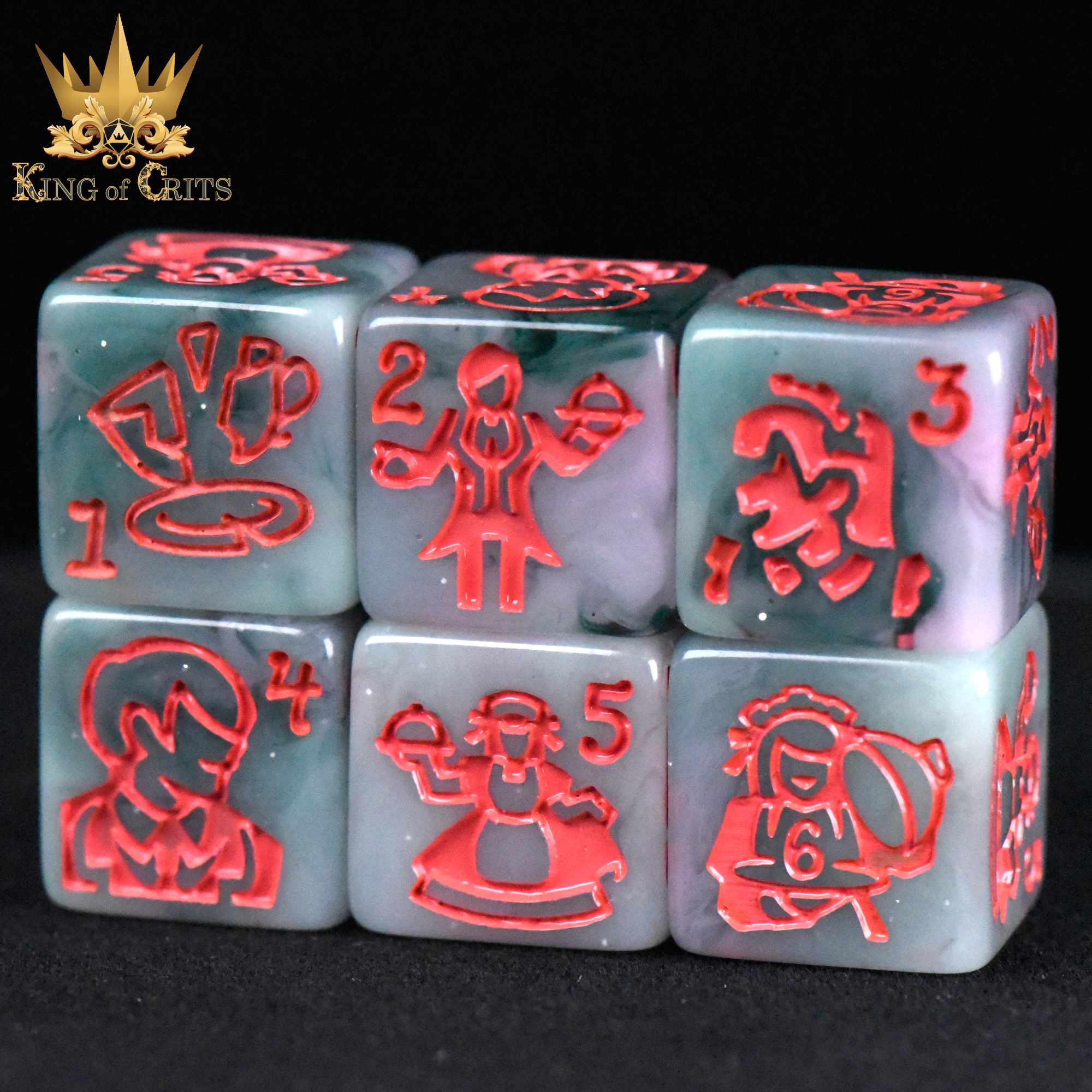 Cafe Matcha - 11 Dice Set
