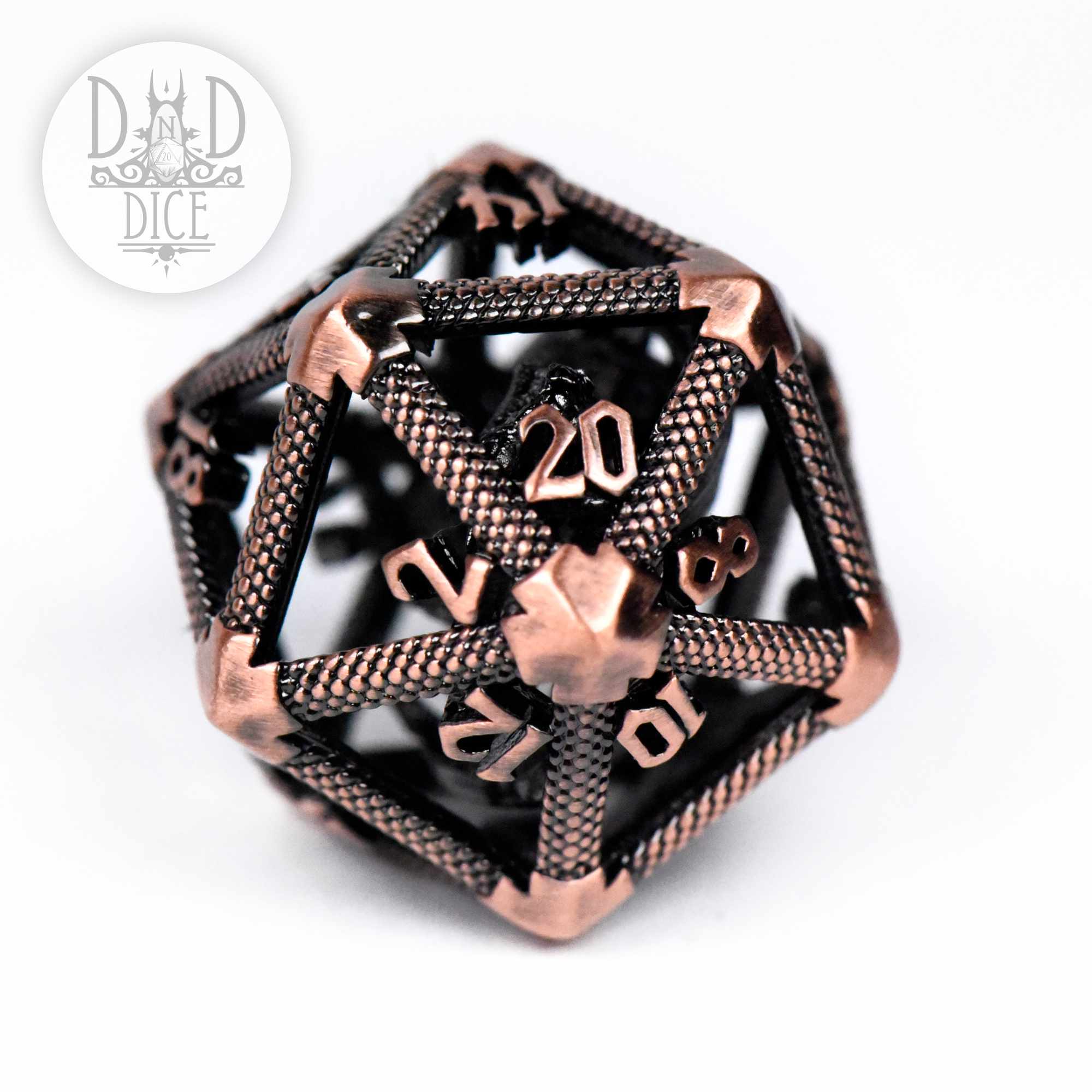 Caged Dragon D20 - 6 Colors