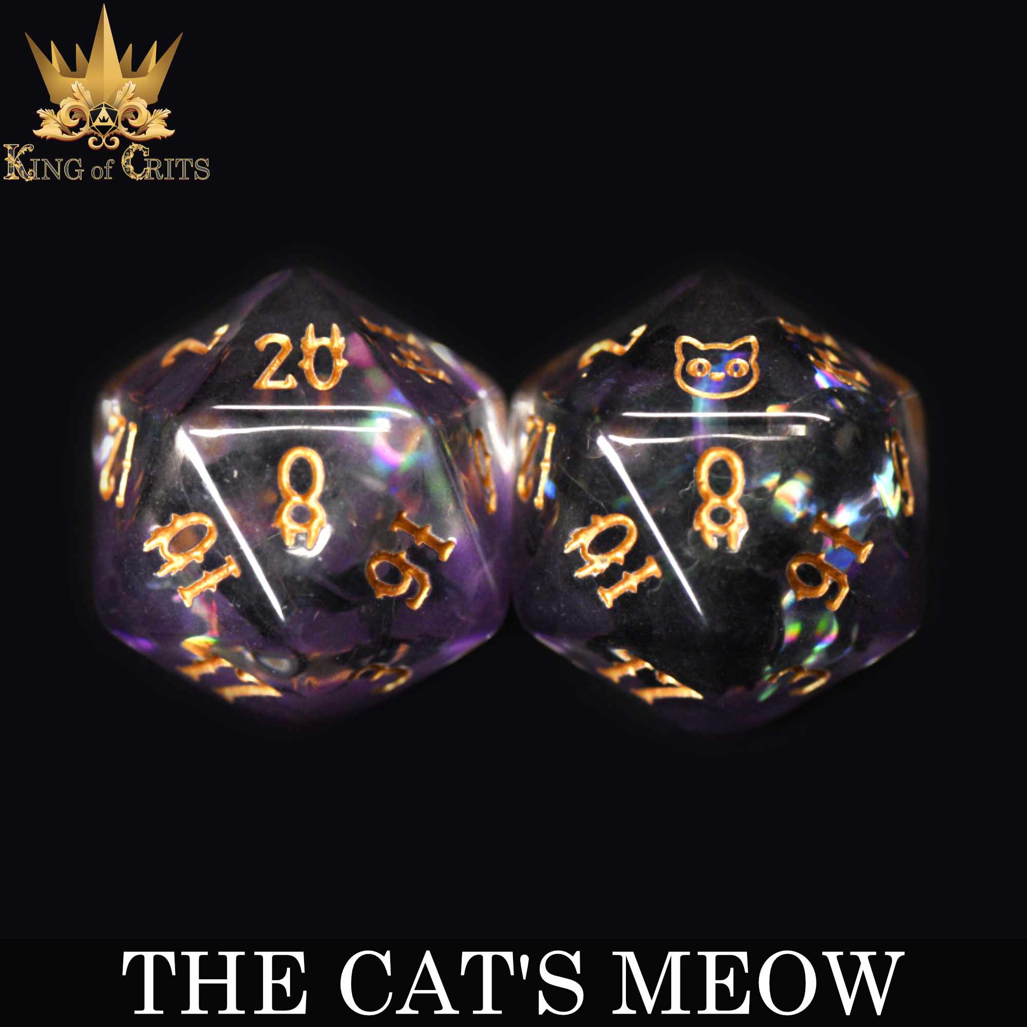 The Cat's Meow - 11 Dice Set