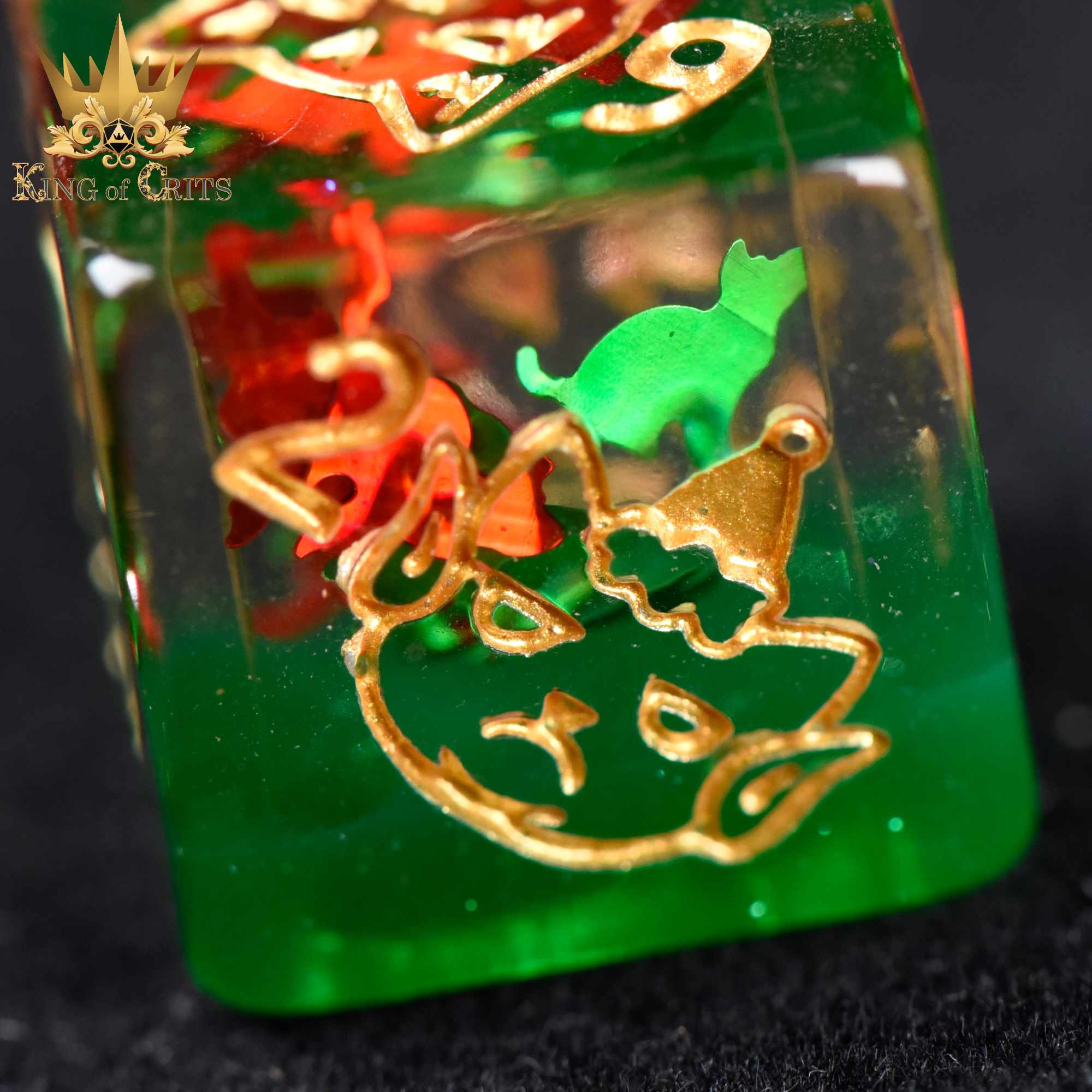 Merry Cat-Mas - 11 Dice Set