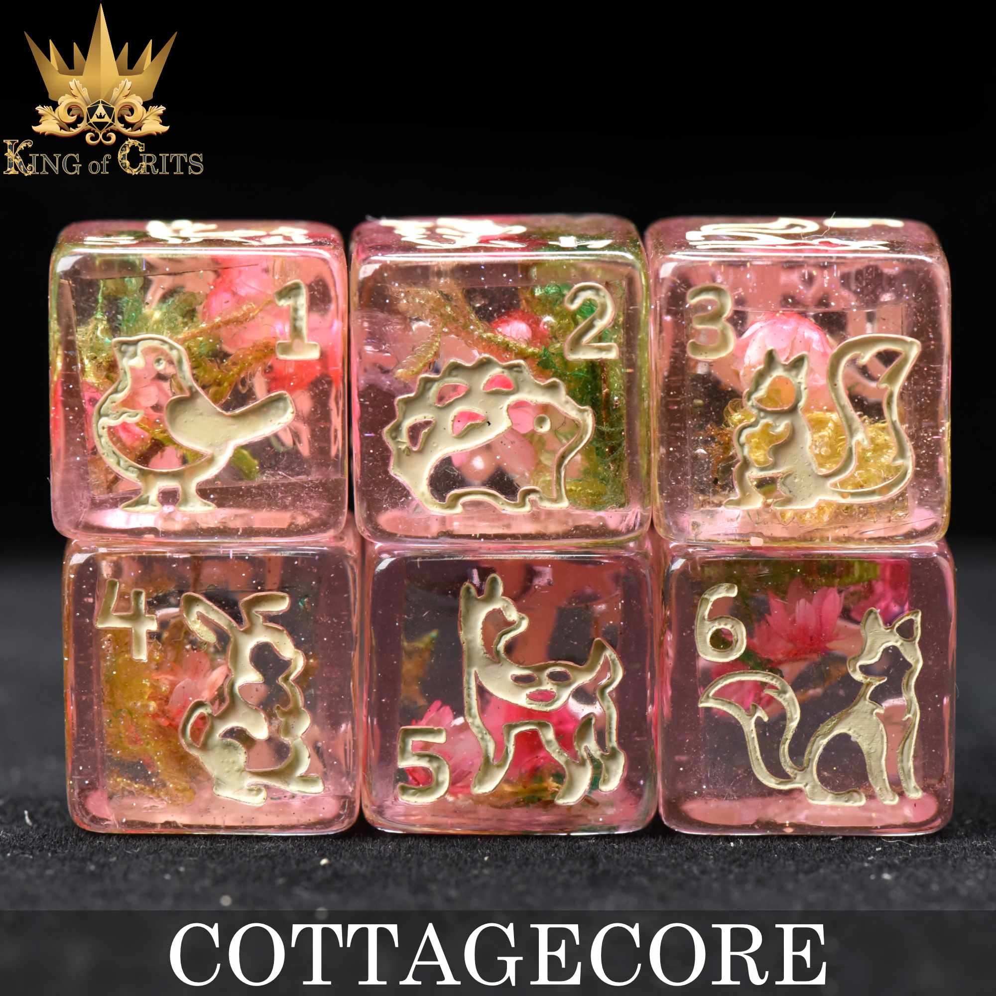 Cottagecore - 11 Dice Set