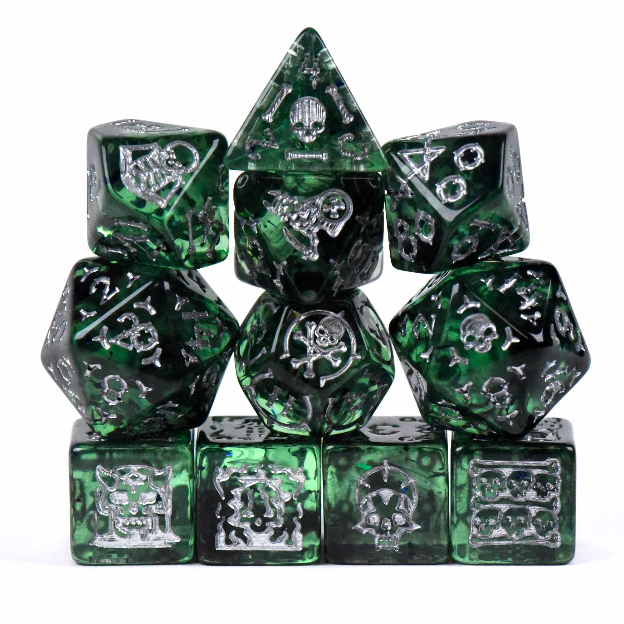 Crypt of the Necromancer - 11 Dice Set