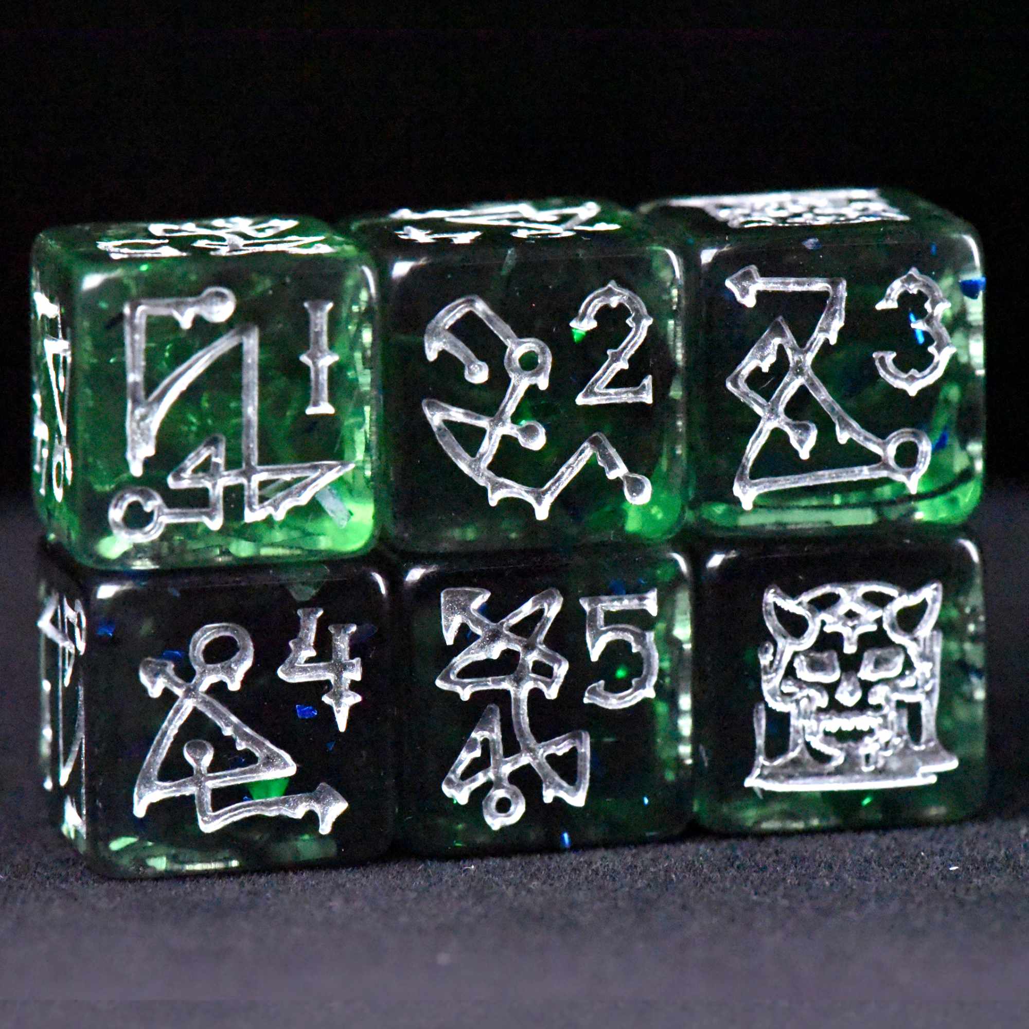 Crypt of the Necromancer - 11 Dice Set