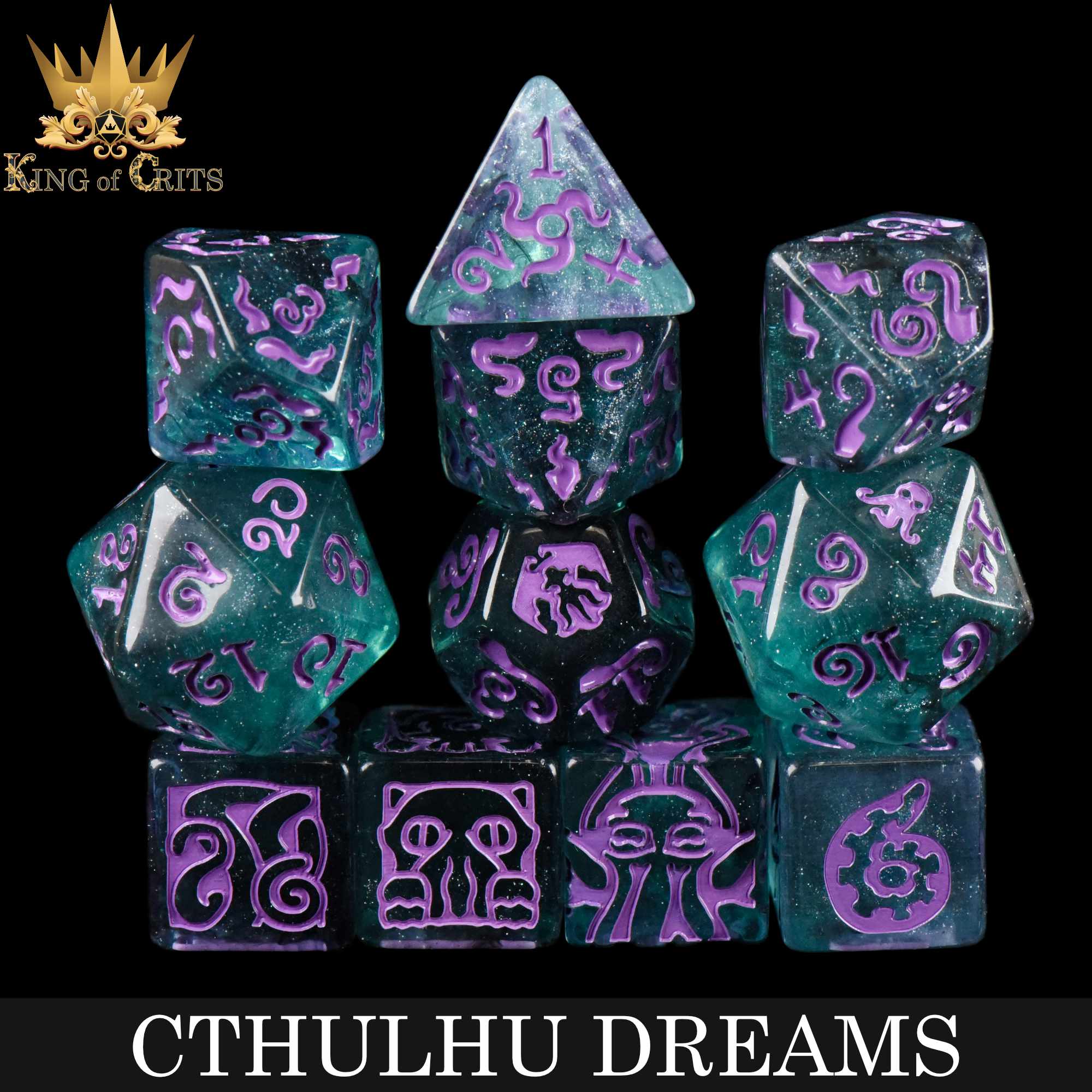 Cthulhu Dreams - 11 Dice Set