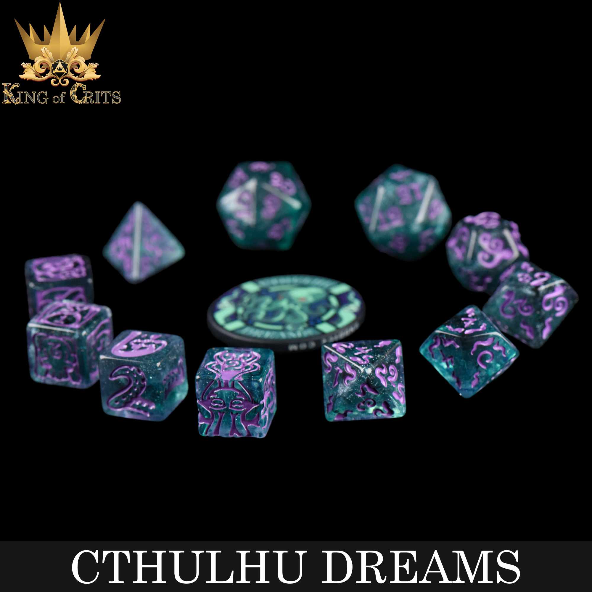 Cthulhu Dreams - 11 Dice Set