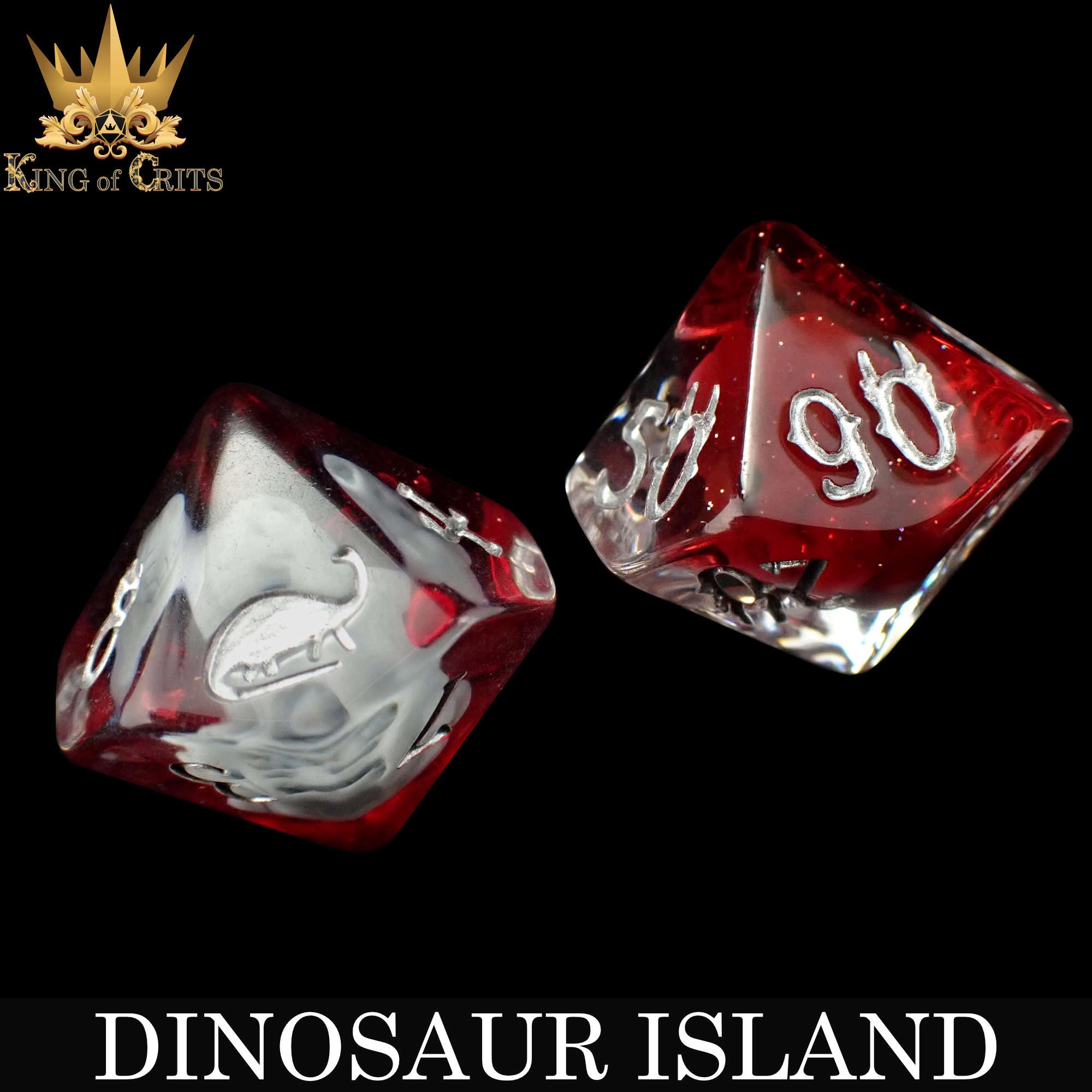 Dinosaur Island - 11 Dice Set