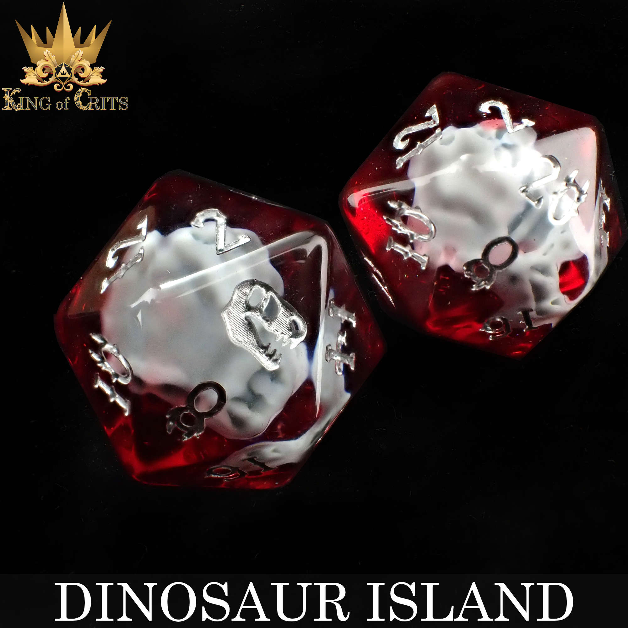 Dinosaur Island - 11 Dice Set