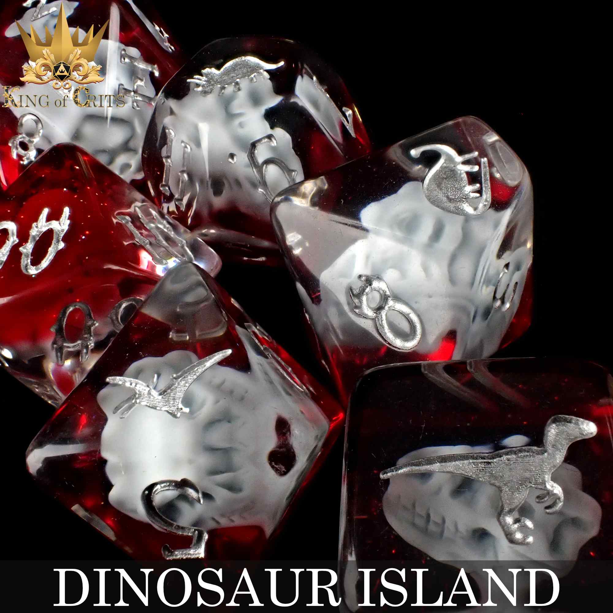 Dinosaur Island - 11 Dice Set