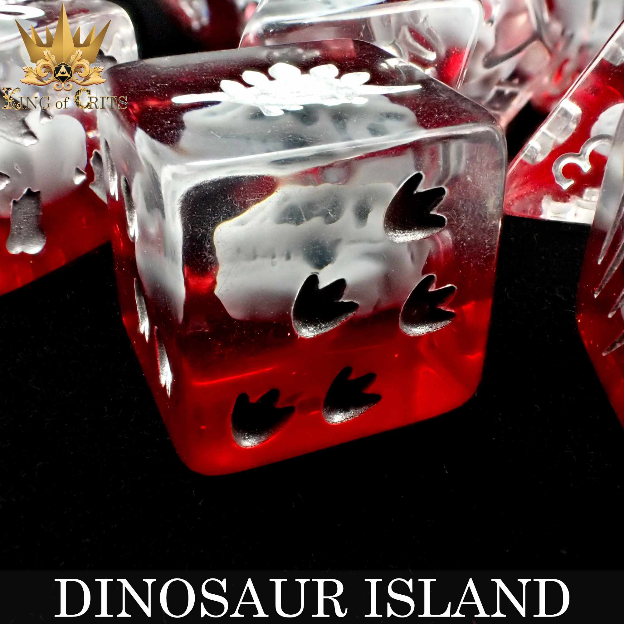 Dinosaur Island - 11 Dice Set