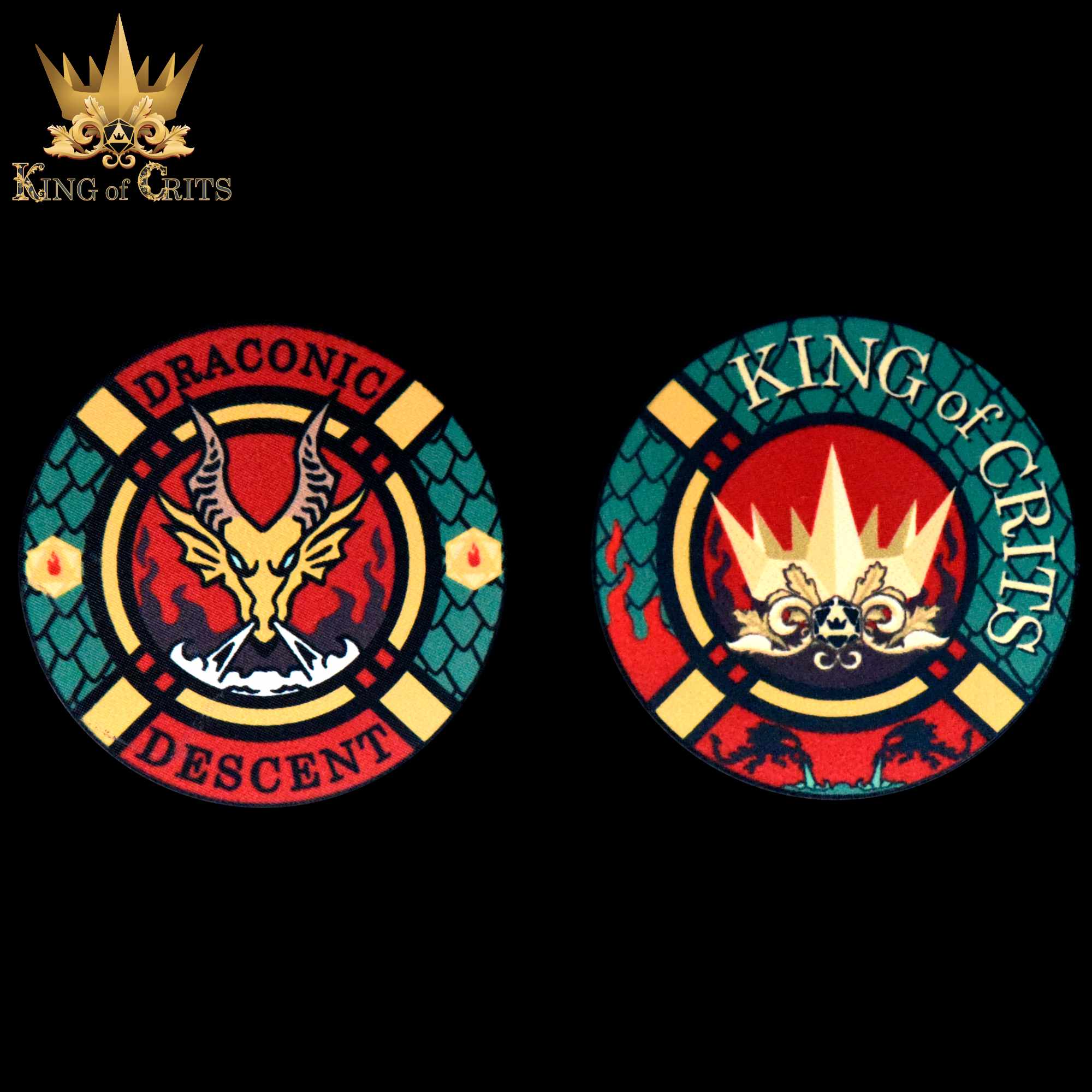 Draconic Descent - 11 Dice Set