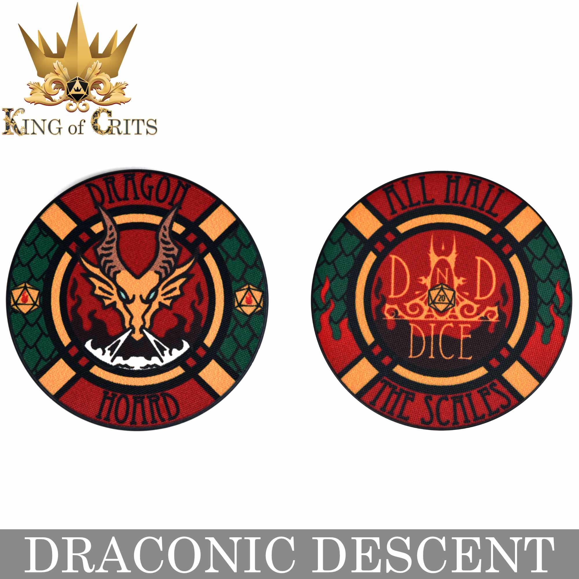 Draconic Descent - 11 Dice Set