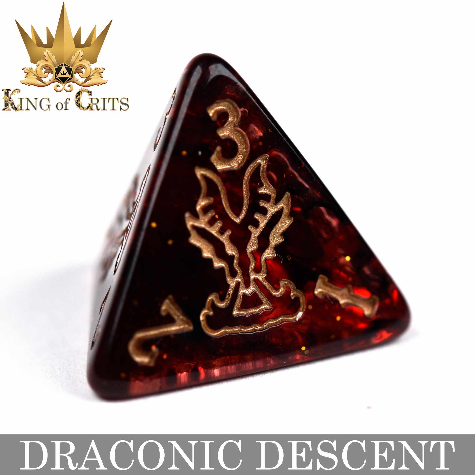 Draconic Descent - 11 Dice Set