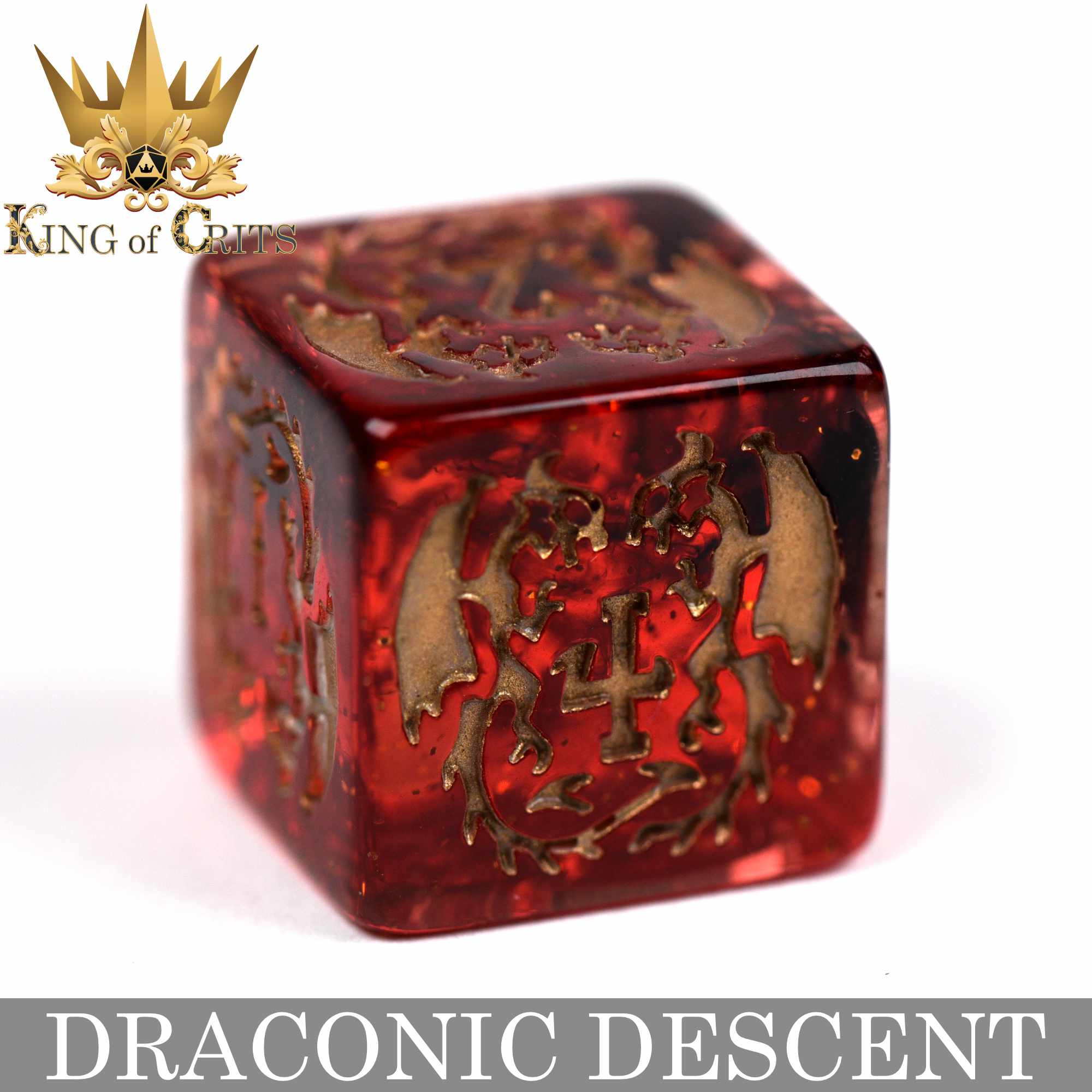 Draconic Descent - 11 Dice Set