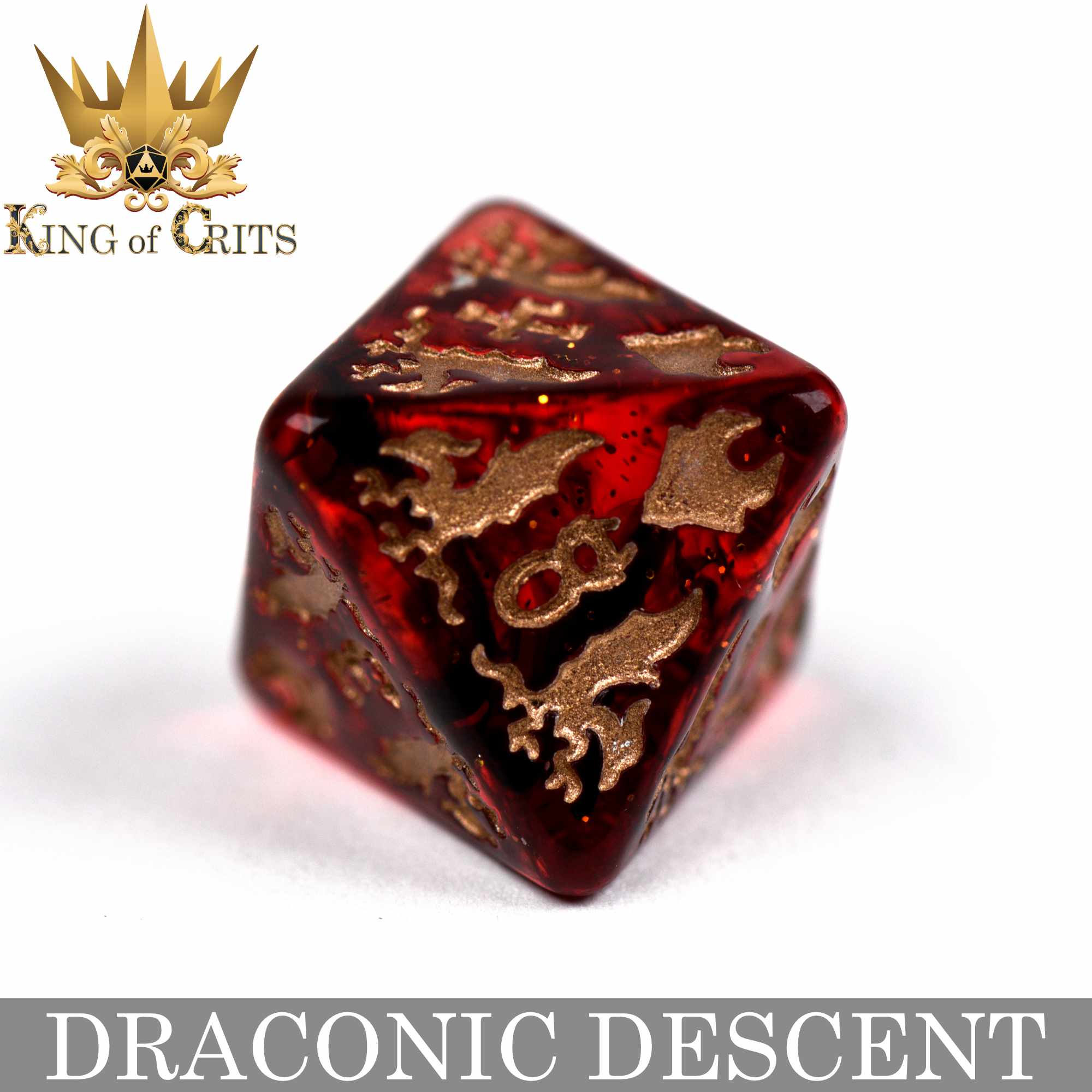 Draconic Descent - 11 Dice Set