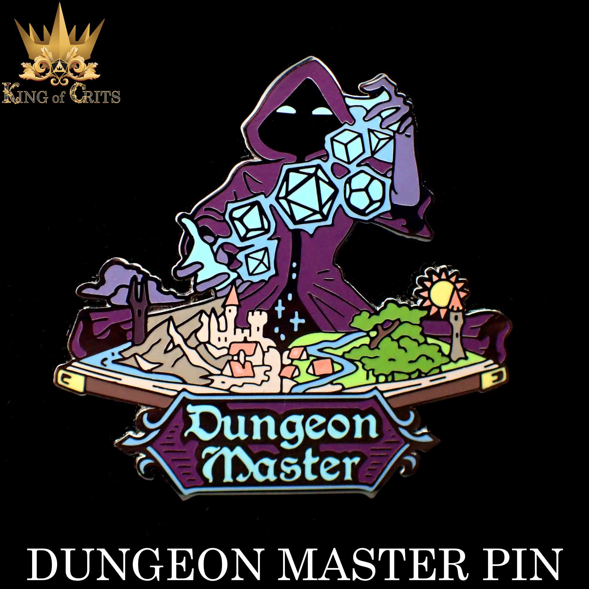 Dungeon Master (Enamel Pin)