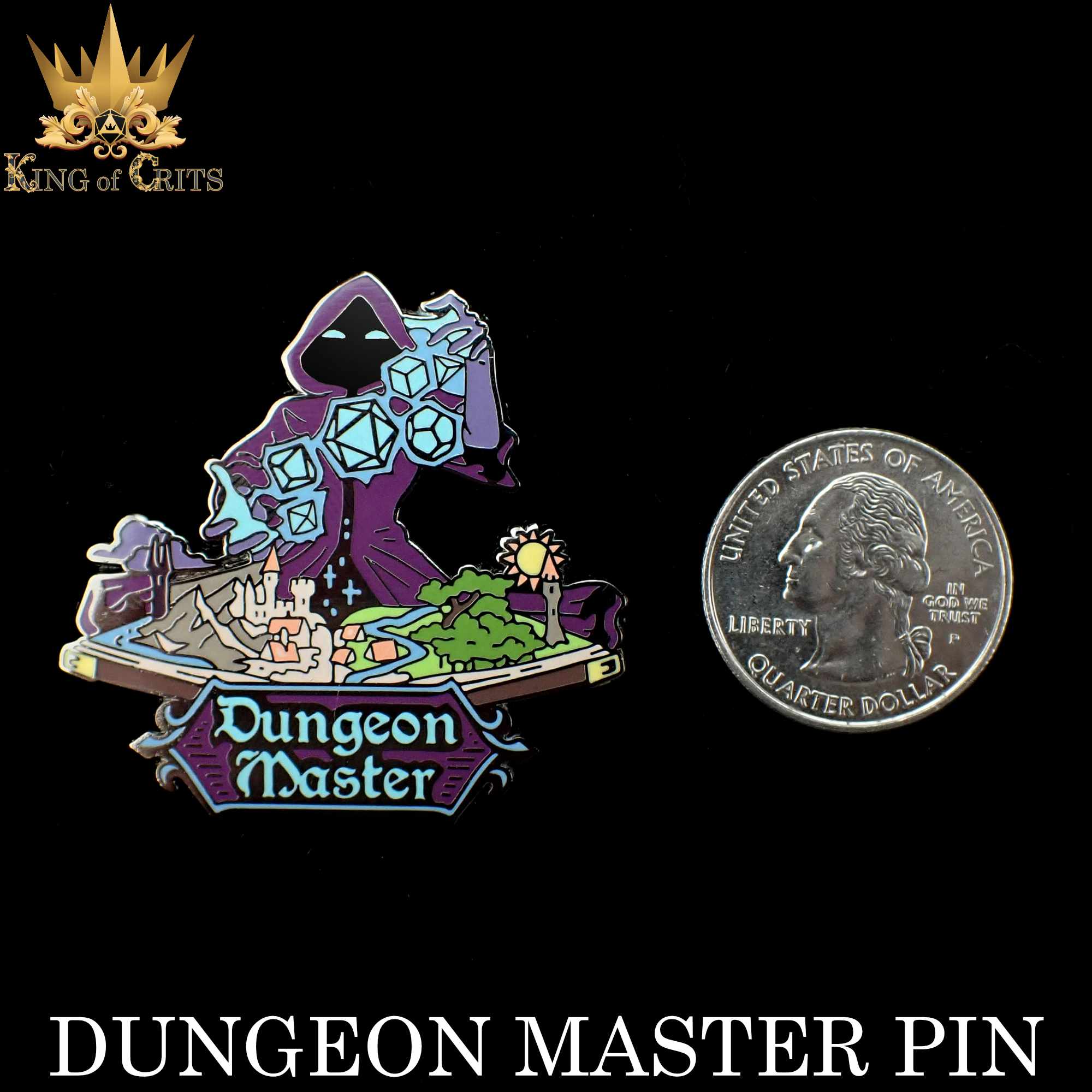 Dungeon Master (Enamel Pin)