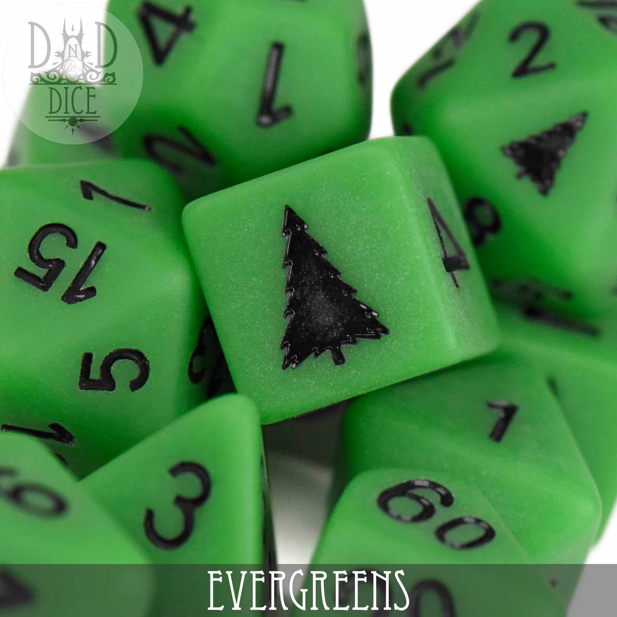 Evergreens 11 Dice Set