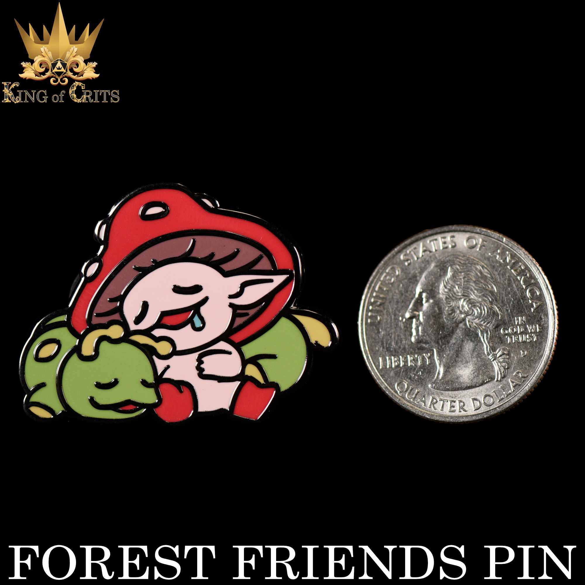 Forest Friends (Enamel Pin)