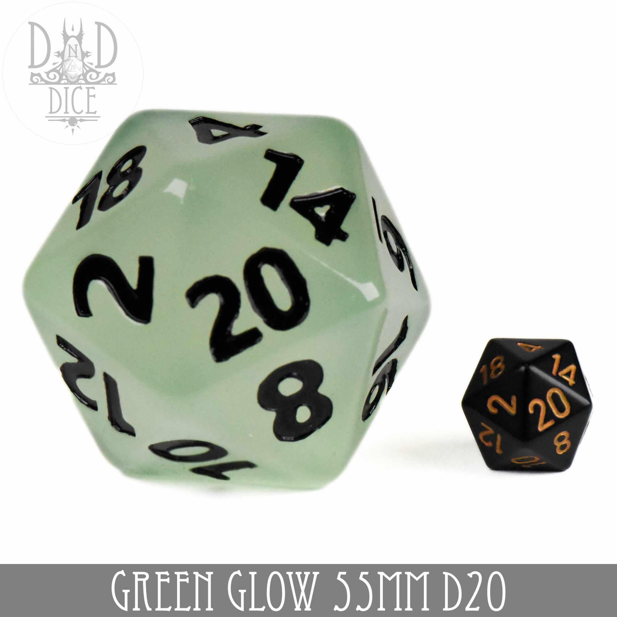 55mm D20 Green Glow