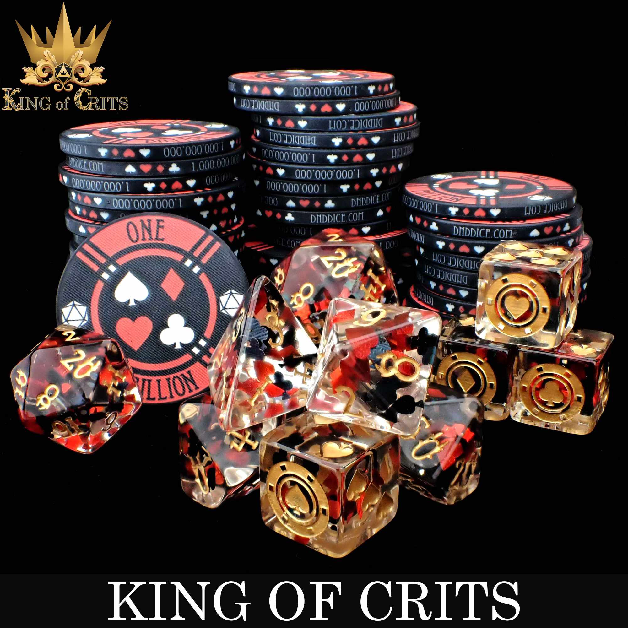 King of Crits - 11 Dice Set