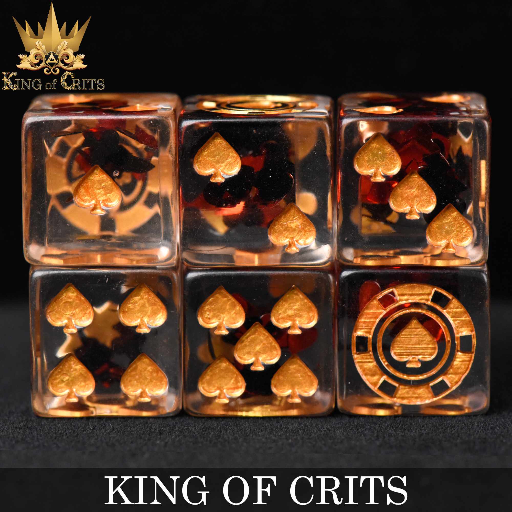 King of Crits - 11 Dice Set