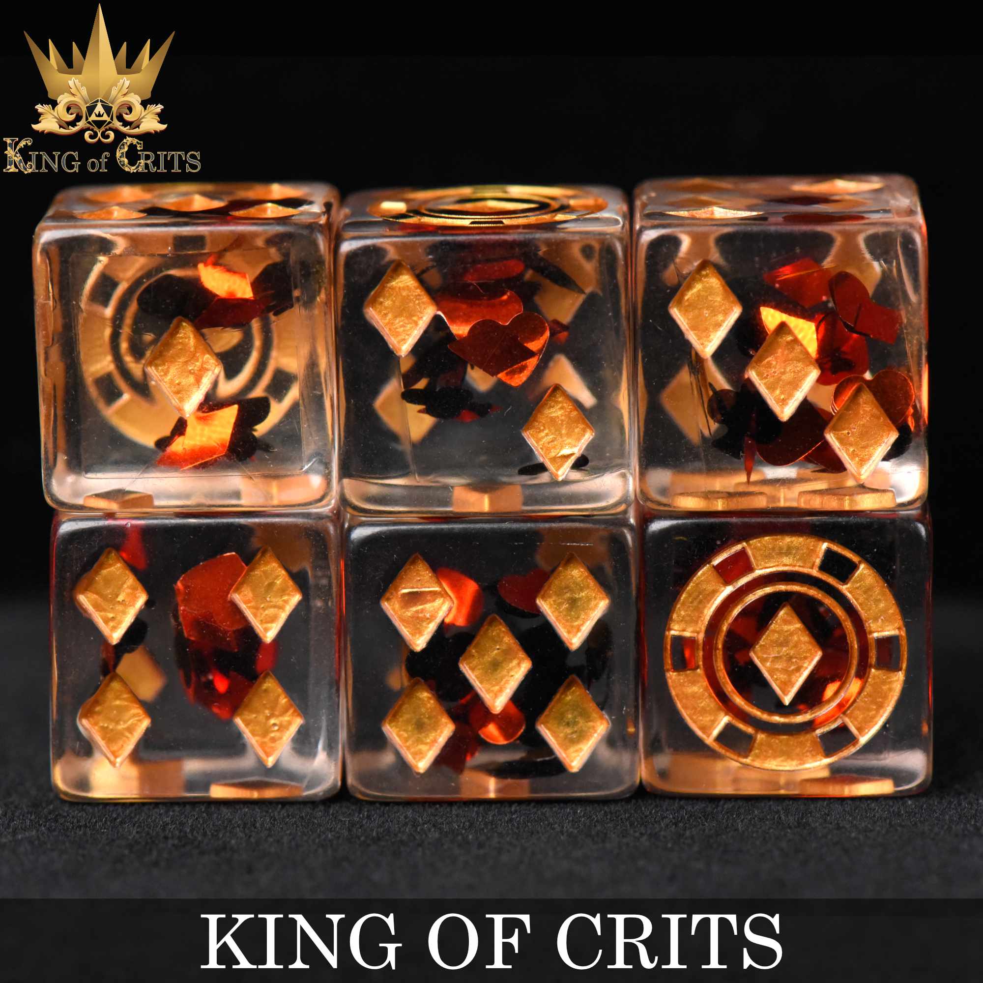 King of Crits - 11 Dice Set