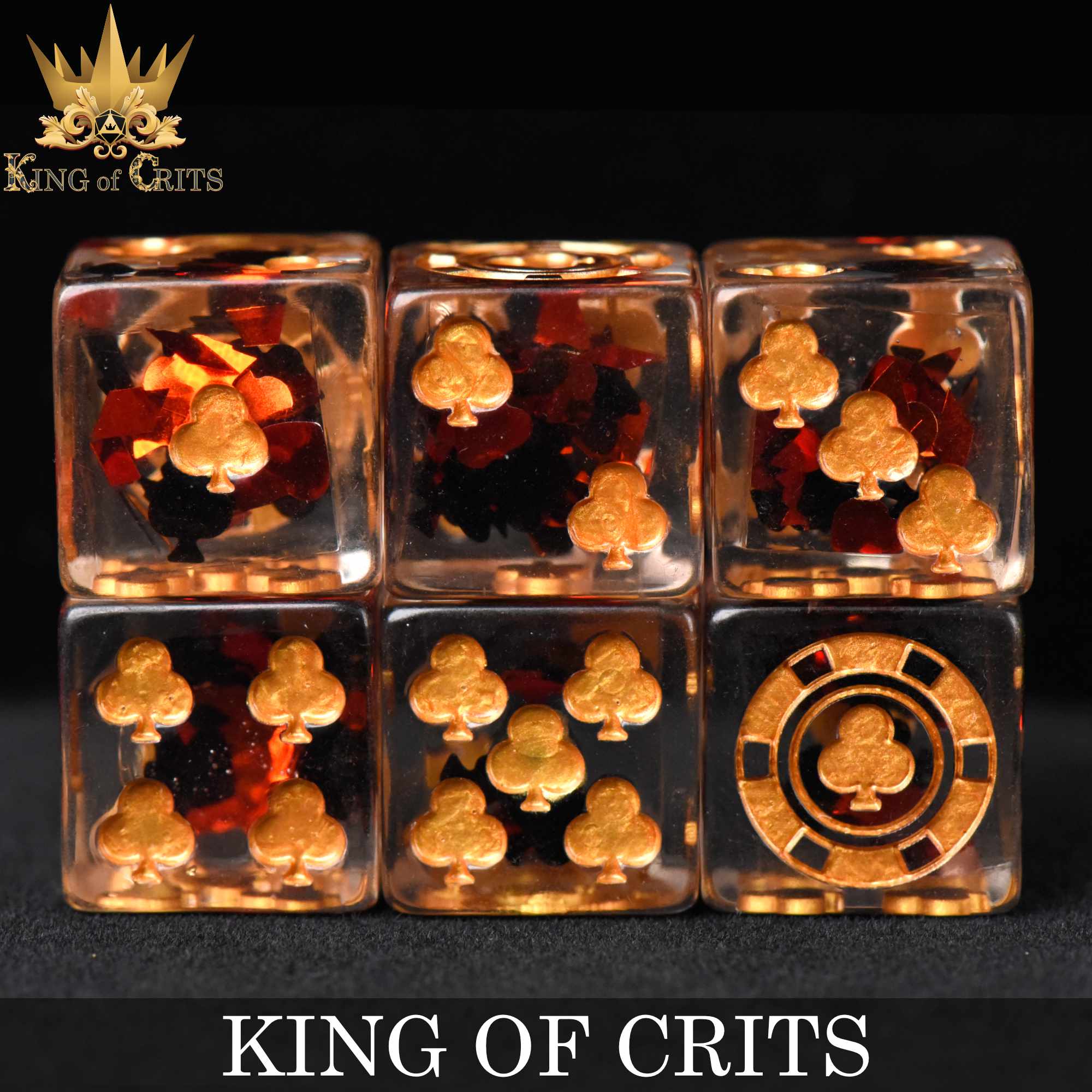 King of Crits - 11 Dice Set