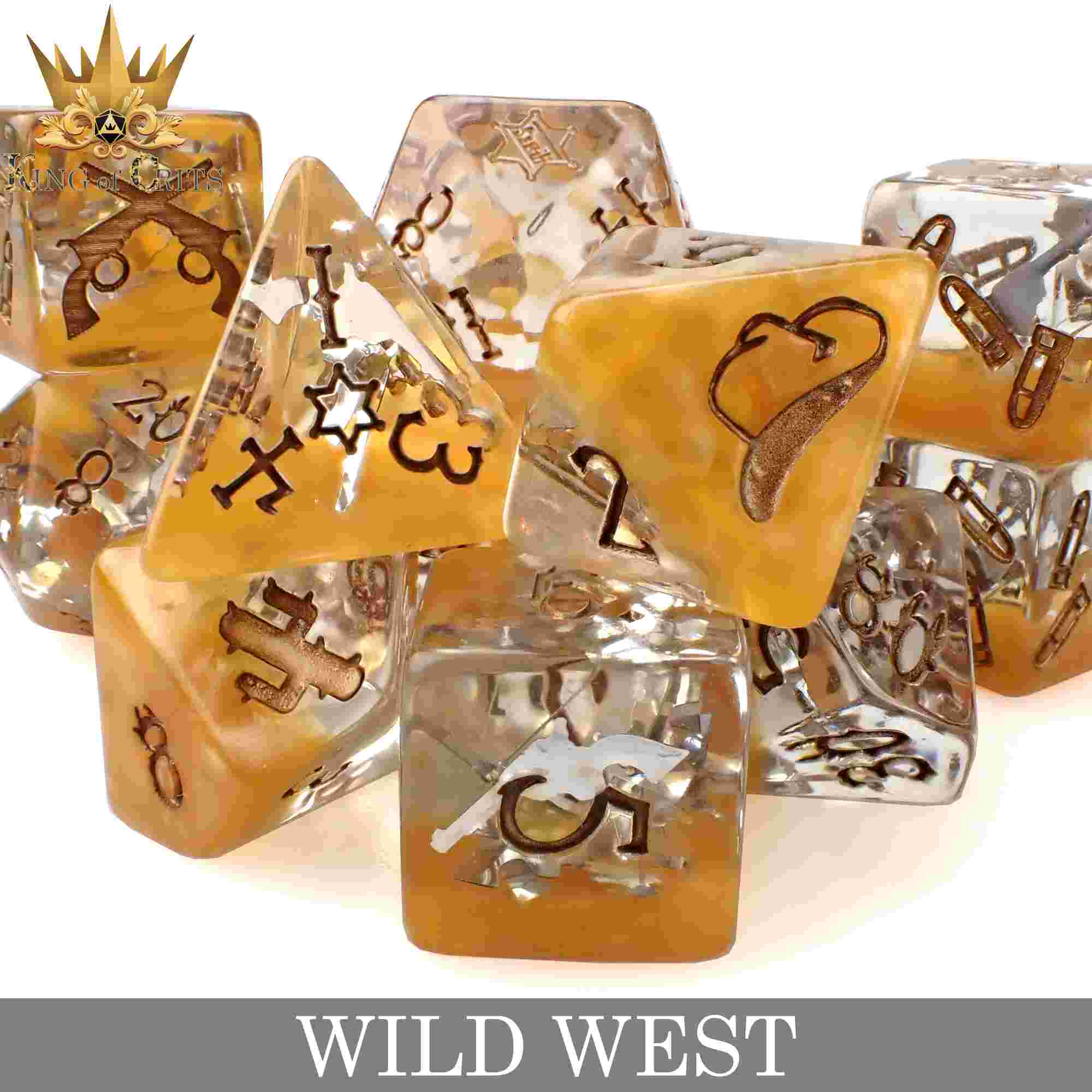 Wild West - 11 Dice Set