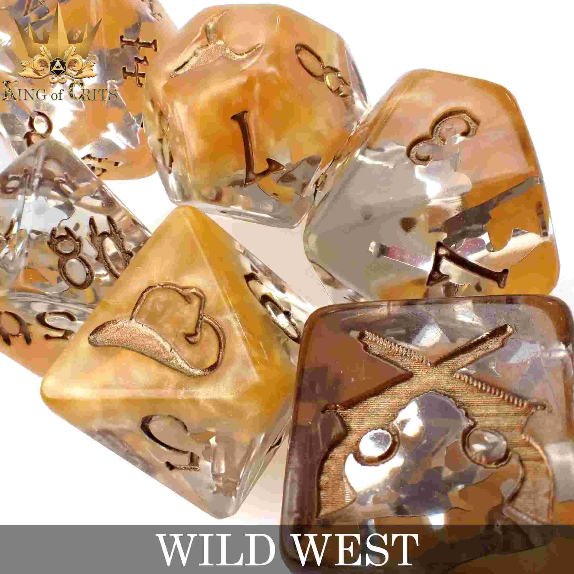 Wild West - 11 Dice Set