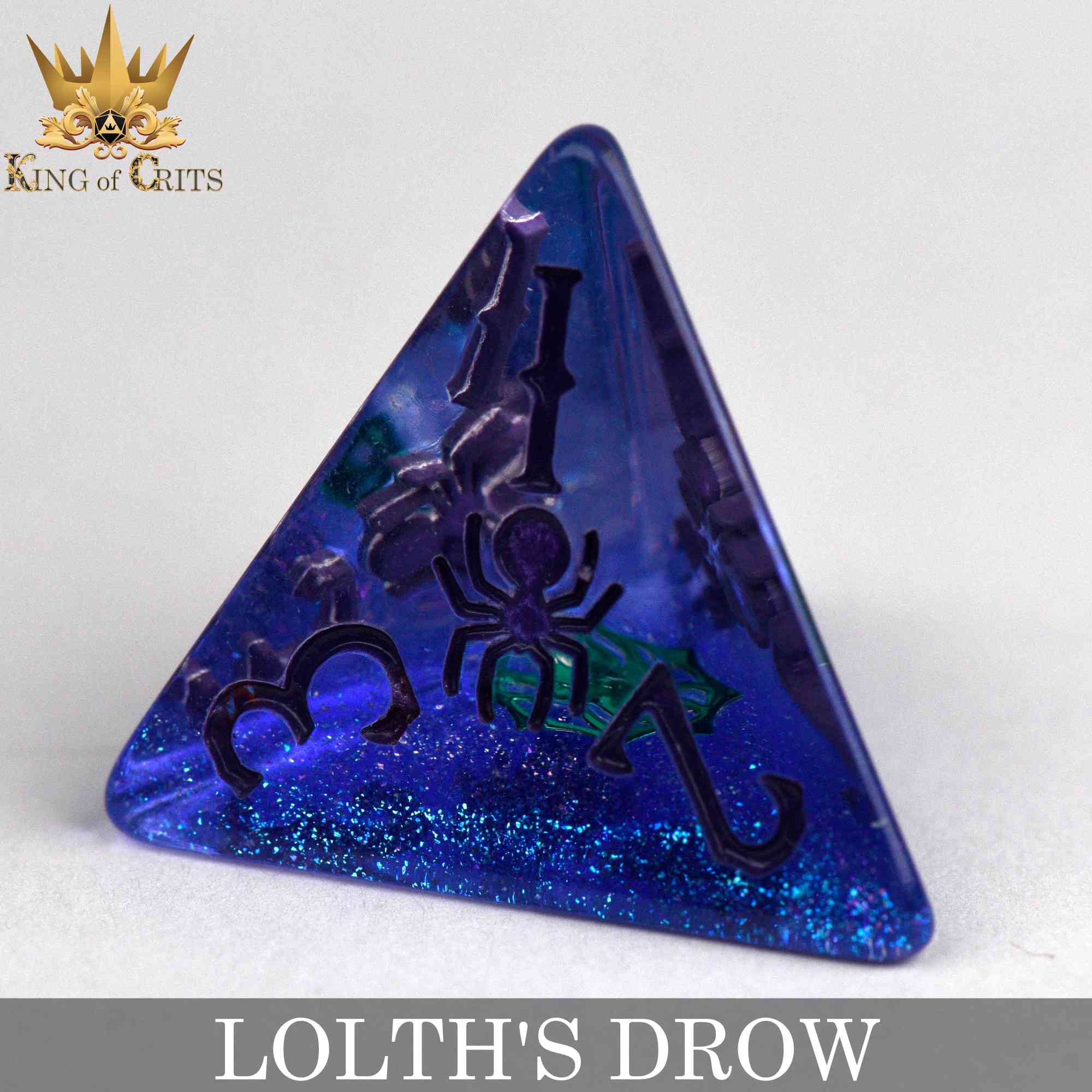 Lolth's Drow - 11 Dice Set