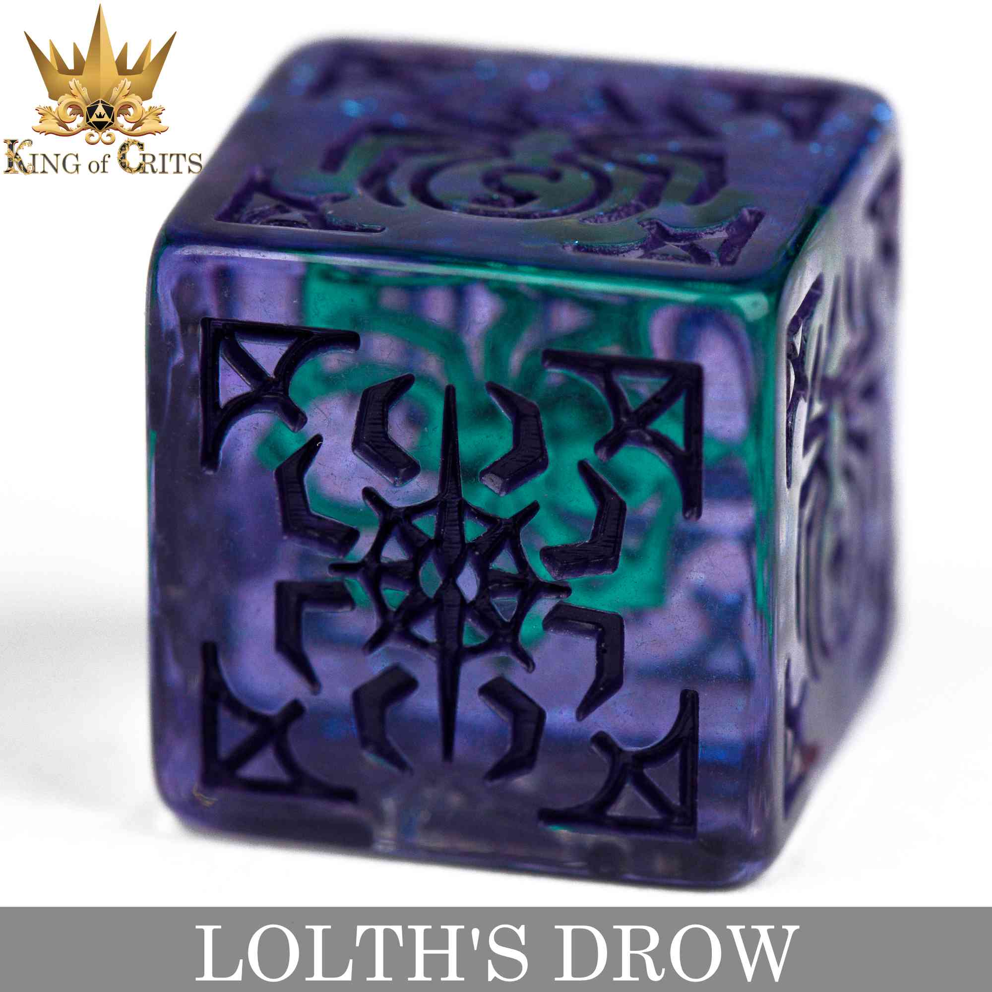 Lolth's Drow - 11 Dice Set