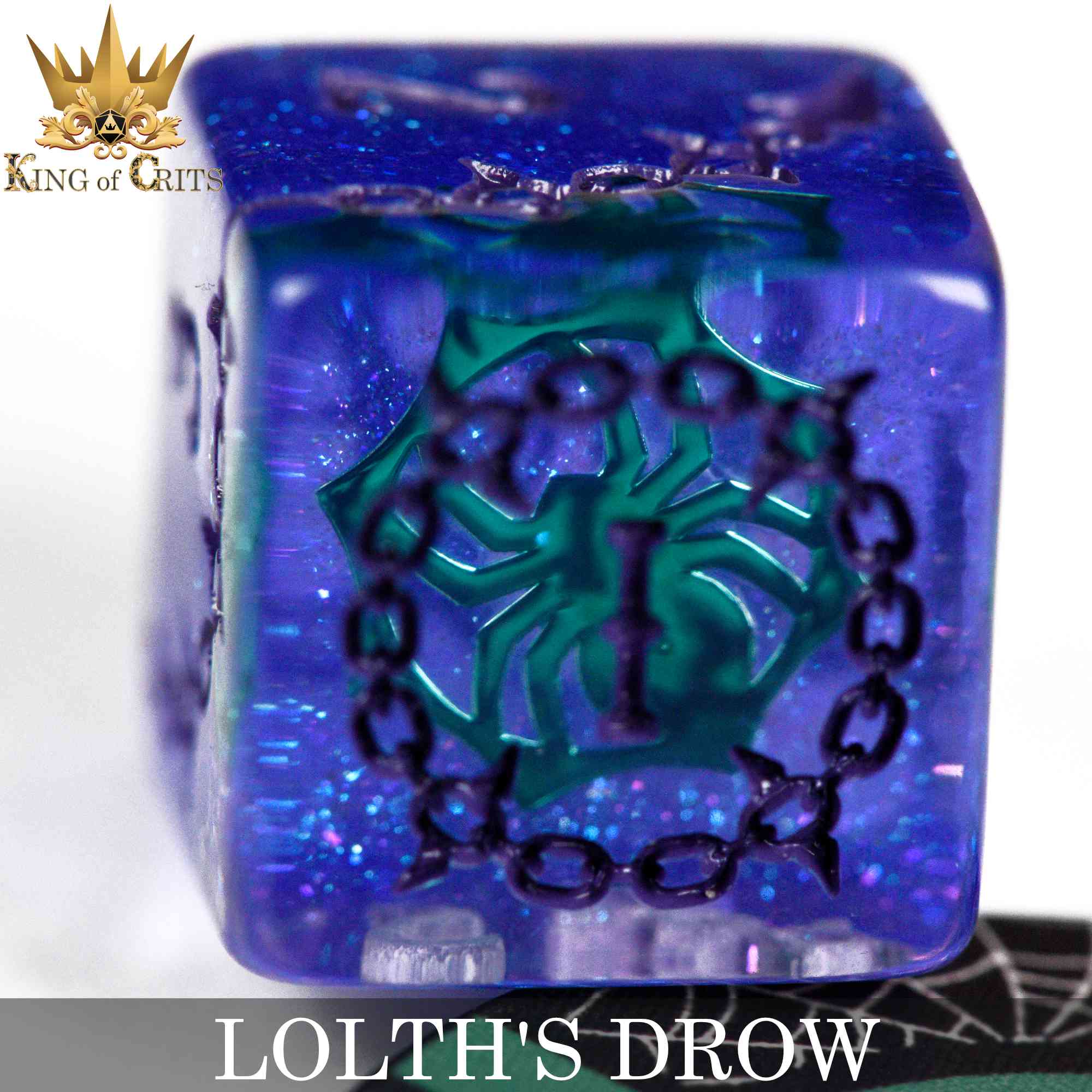 Lolth's Drow - 11 Dice Set