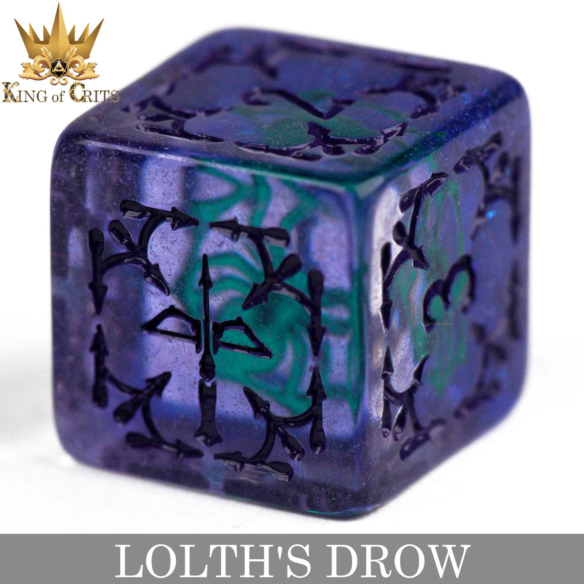 Lolth's Drow - 11 Dice Set